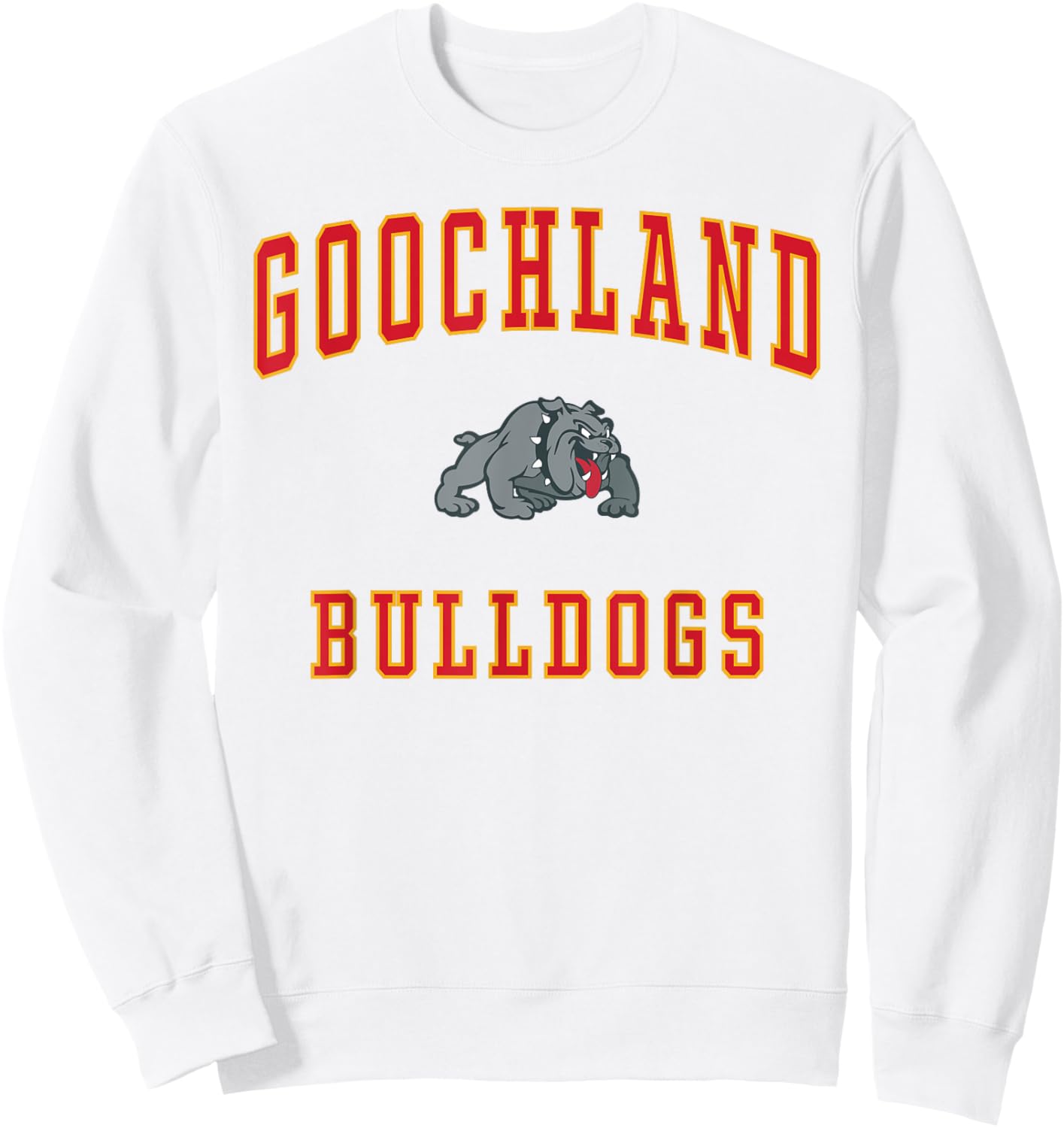 Goochland High School Bulldogs Sweatshirt - Sweatshirt | White