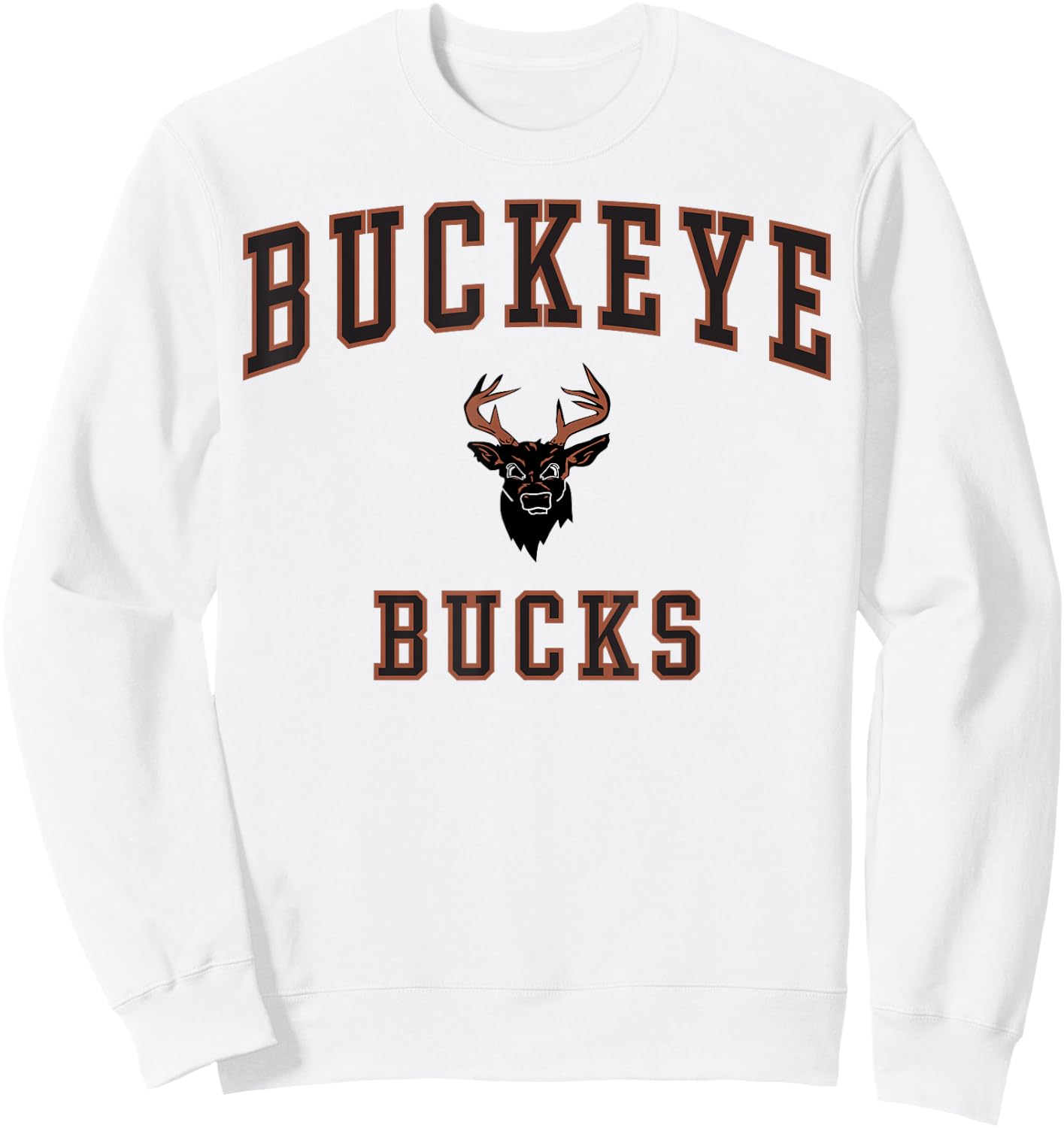 Buckeye High School Bucks C1 Sweatshirt - Sweatshirt | White