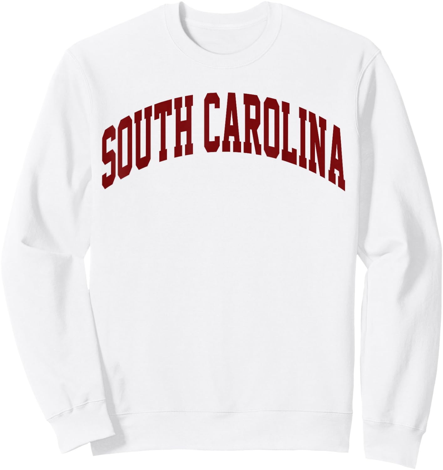 Retro South Carolina Souvenir Vintage South Carolina Red Sweatshirt - Sweatshirt | White