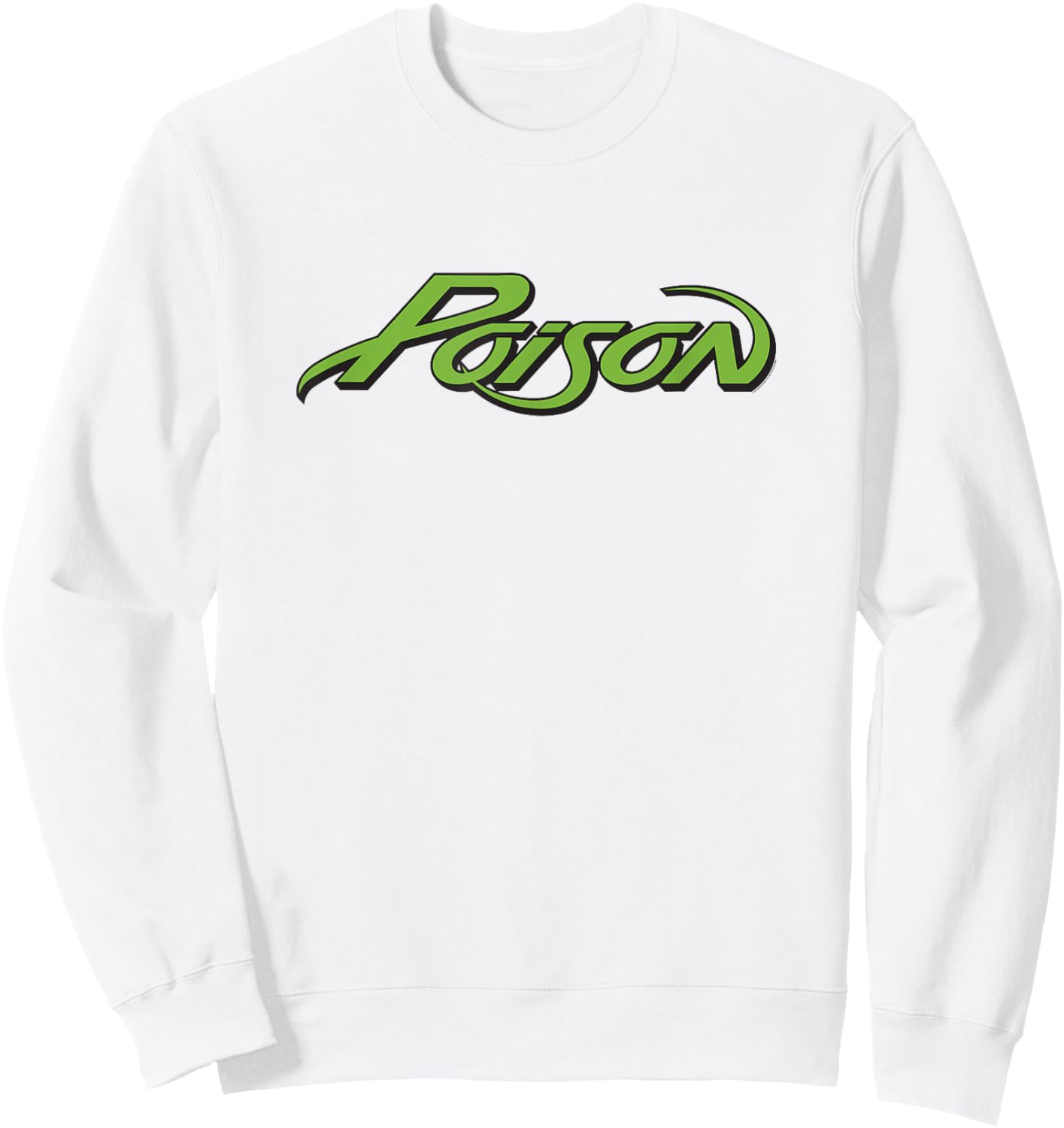 Poison - Classic Logo Sweatshirt - Sweatshirt | White
