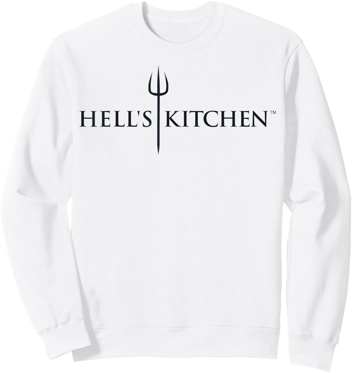 Hell's Kitchen Logo Sweatshirt - Sweatshirt | White