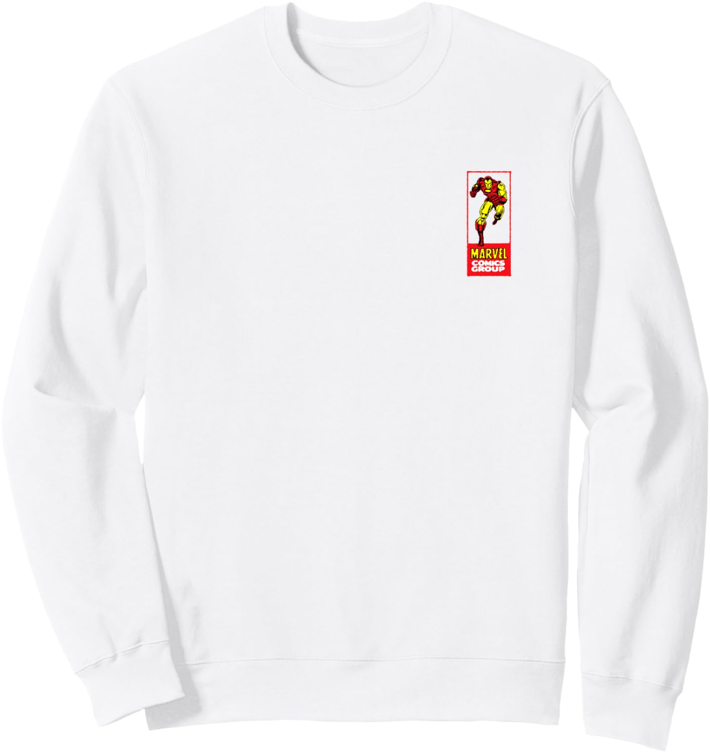Iron Man - Comic Panels Sweatshirt - Sweatshirt | White