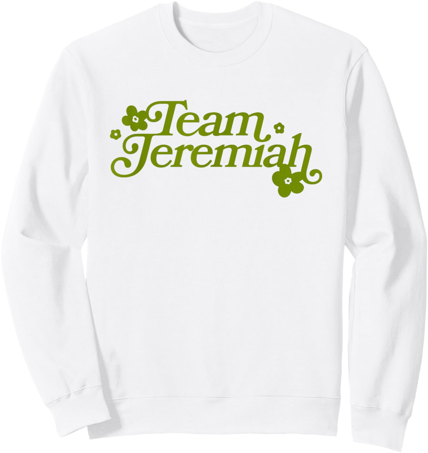 The Summer I Turned Pretty - Team Jeremiah Floral Sweatshirt - Sweatshirt | White