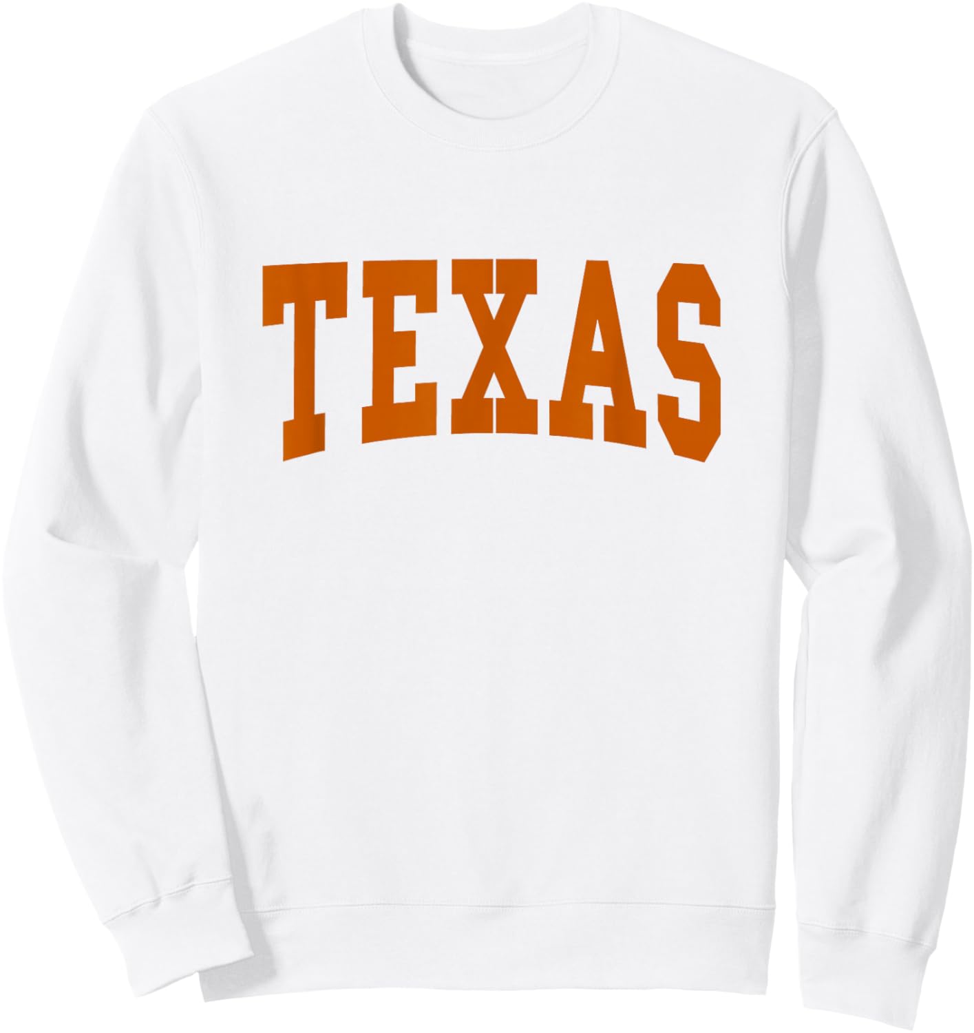 Texas - Throwback Design Sweatshirt - Sweatshirt | White