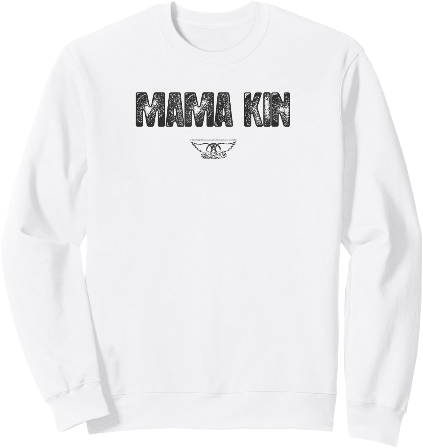 Aerosmith - Mama Kin Lyric Sweatshirt - Sweatshirt | White