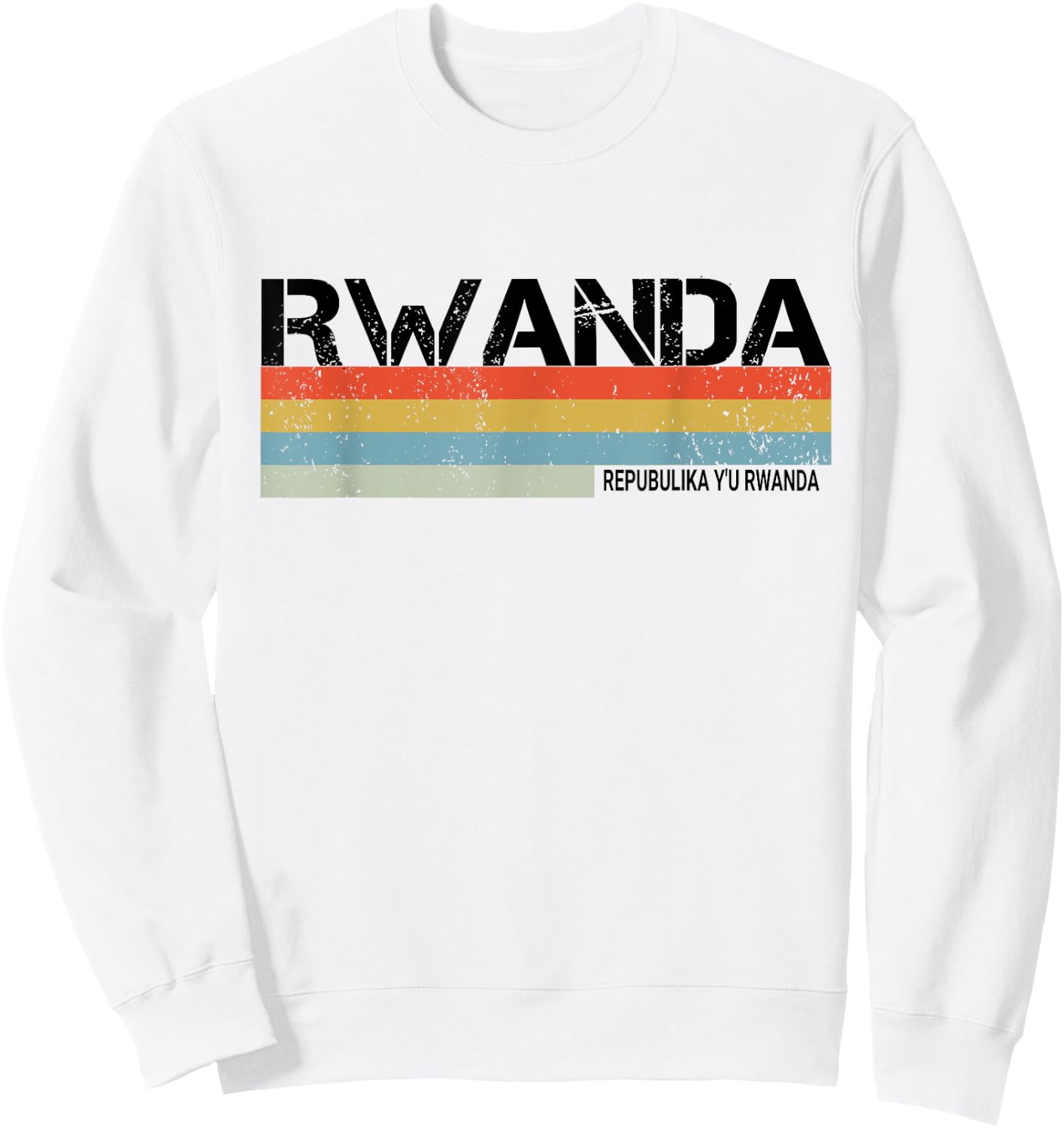 Rwanda Sweatshirt - Sweatshirt | White