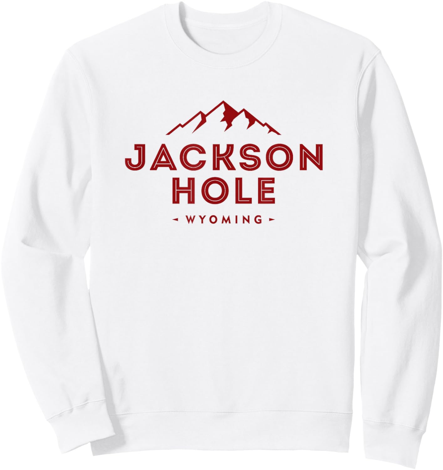 Retro Jackson Hole Wyoming Throwback Vintage Boys Sweatshirt - Sweatshirt | White