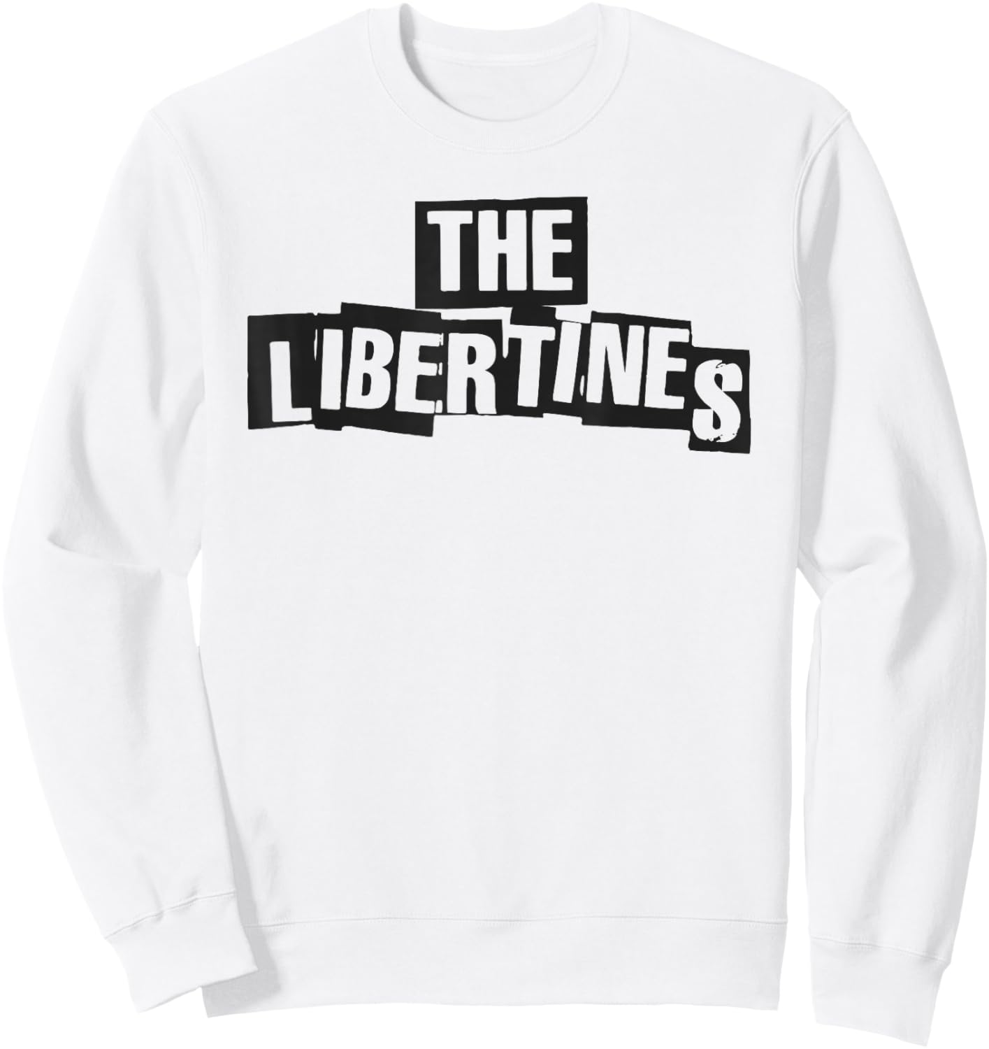The Libertines – Black Logo Sweatshirt - Sweatshirt | White