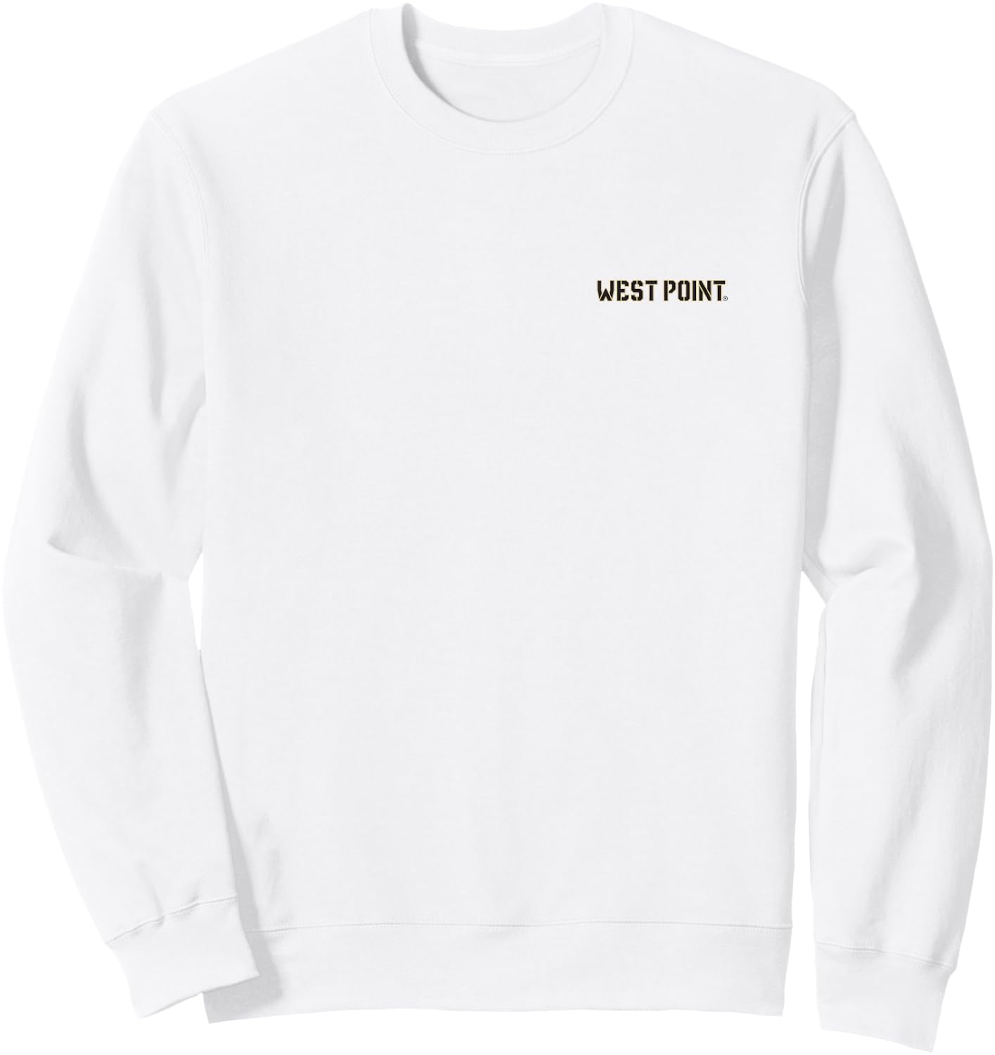 Army Black Knights West Point Front/Back Officially Licensed Sweatshirt - Sweatshirt | White