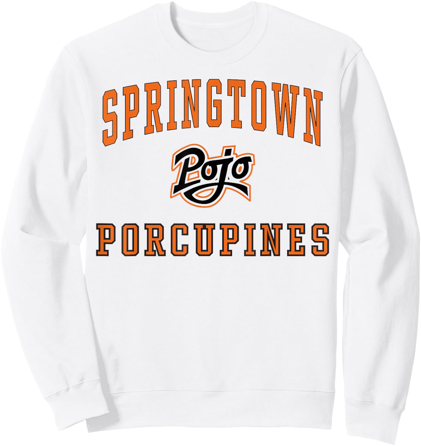 Springtown High School Porcupines C1 Sweatshirt - Sweatshirt | White
