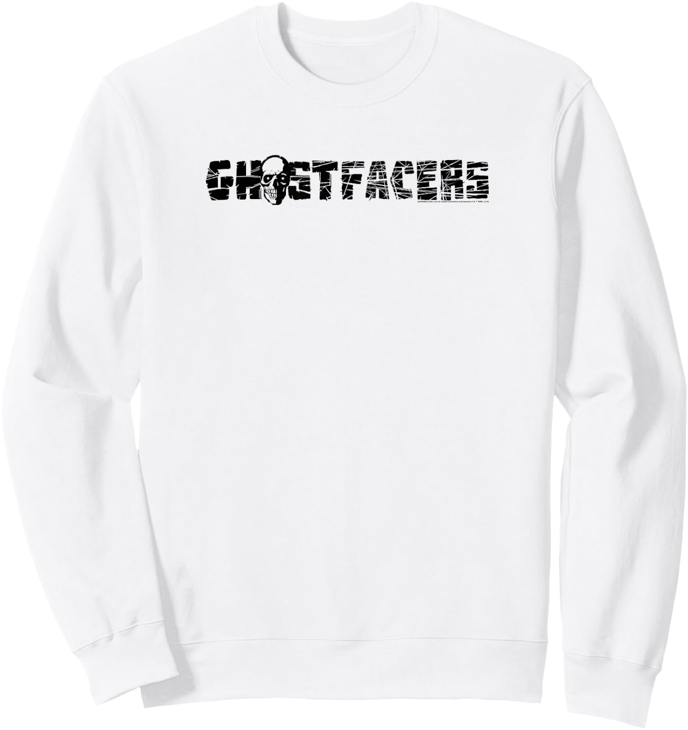Supernatural Ghostfacers Logo Sweatshirt - Sweatshirt | White