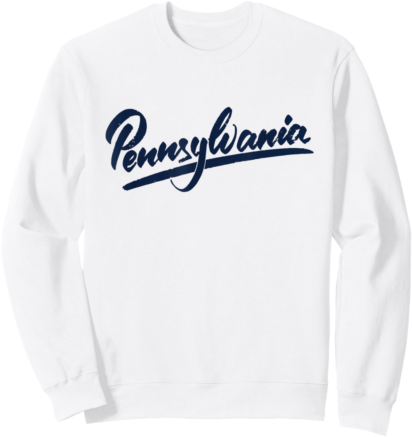 PENNSYLVANIA - Throwback Design - Classic Sweatshirt - Sweatshirt | White