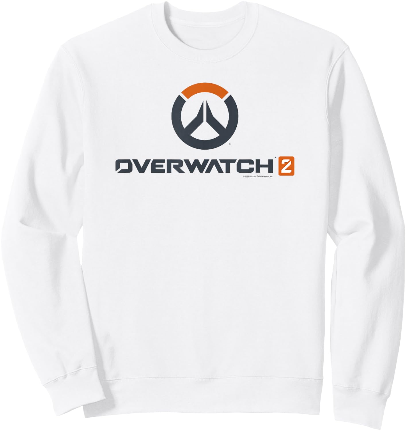 Overwatch 2 Center Icon Logo Sweatshirt - Sweatshirt | White