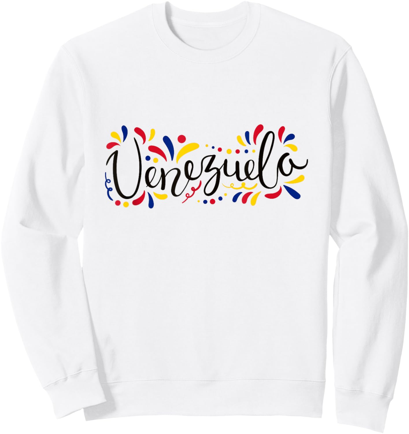 Venezuela - La Vinotinto Team Soccer Design for Venezuelans , white, S Sweatshirt - Sweatshirt | White