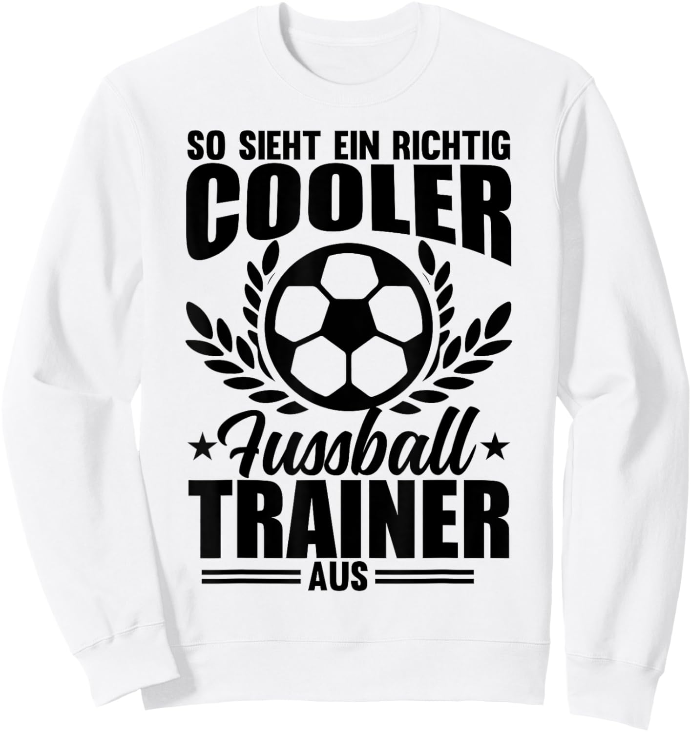 Fussballtrainer Spruch Geschenk Bester Fußball-Trainer Gesch Sweatshirt - Sweatshirt | White