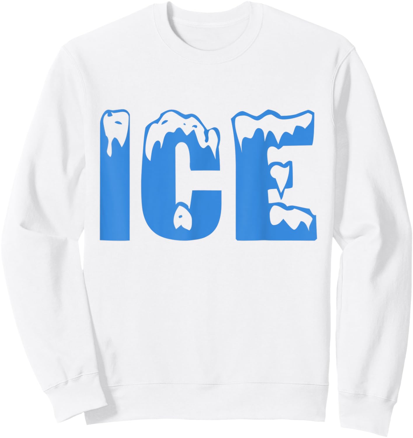 Funny Fire and Ice Costume Halloween 2024 Family Matching Sweatshirt - Sweatshirt | White