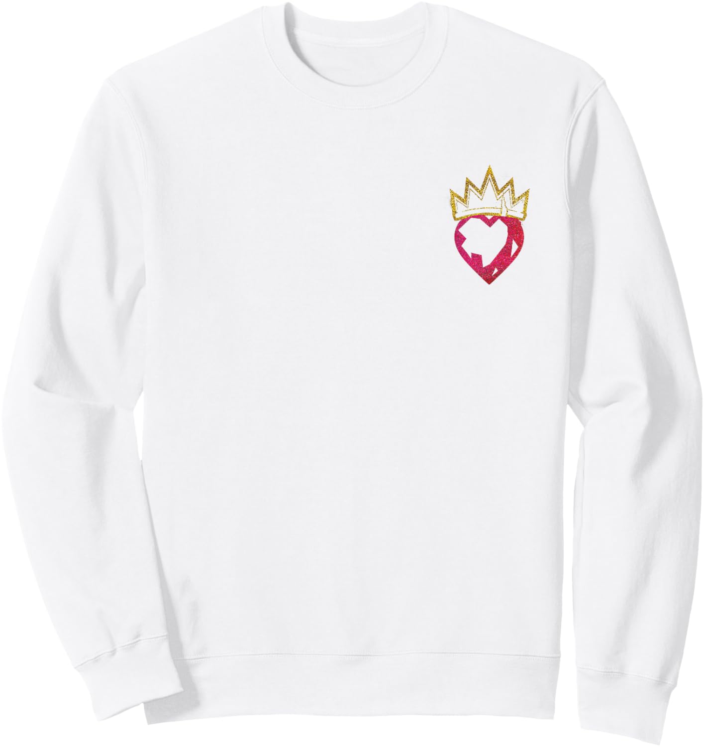 Disney Descendants 2 Evie Heart Crown Sweatshirt - Sweatshirt | White