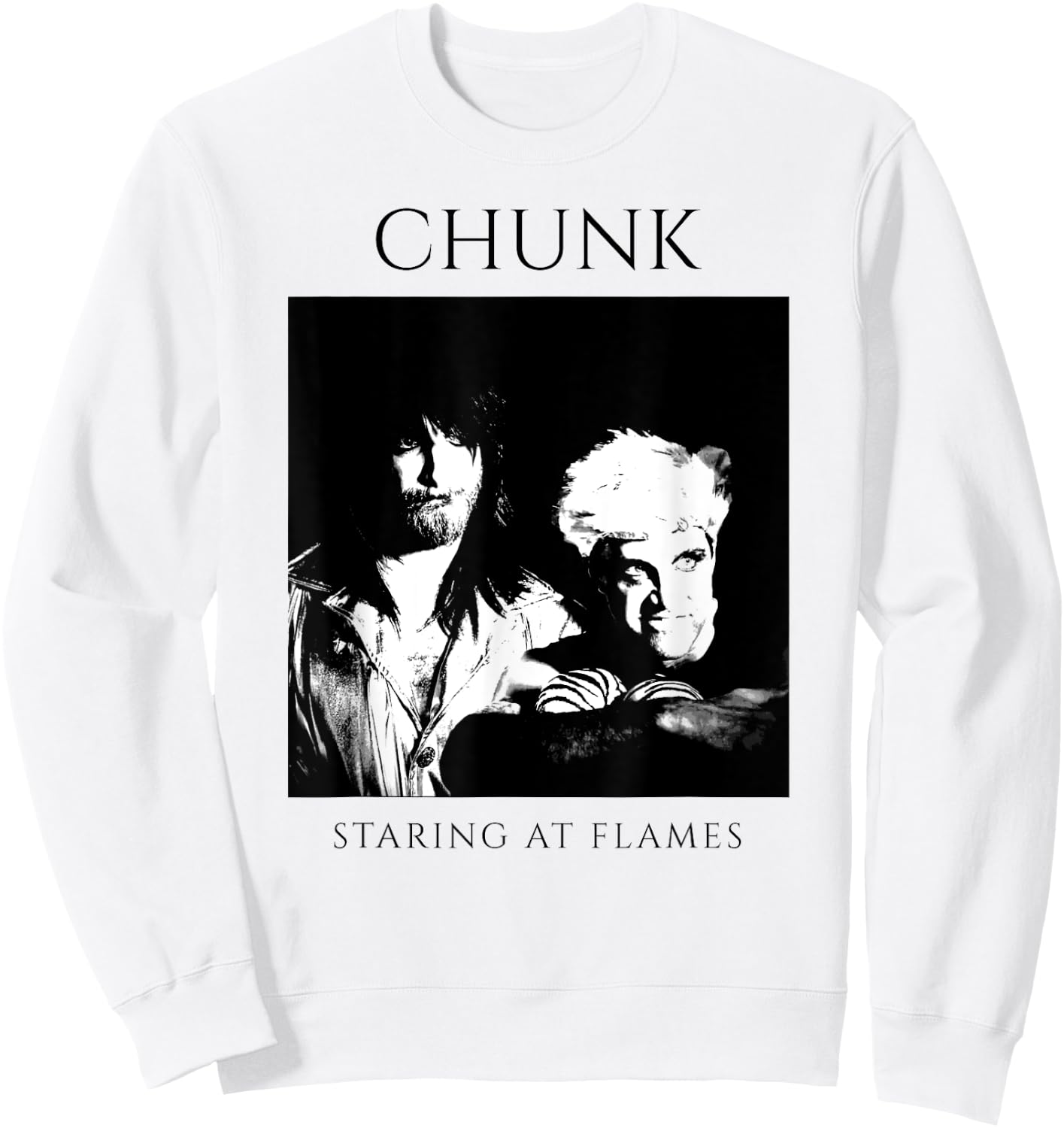 MYTHICAL Chunk White Classic Fit Sweatshirt - Sweatshirt | White