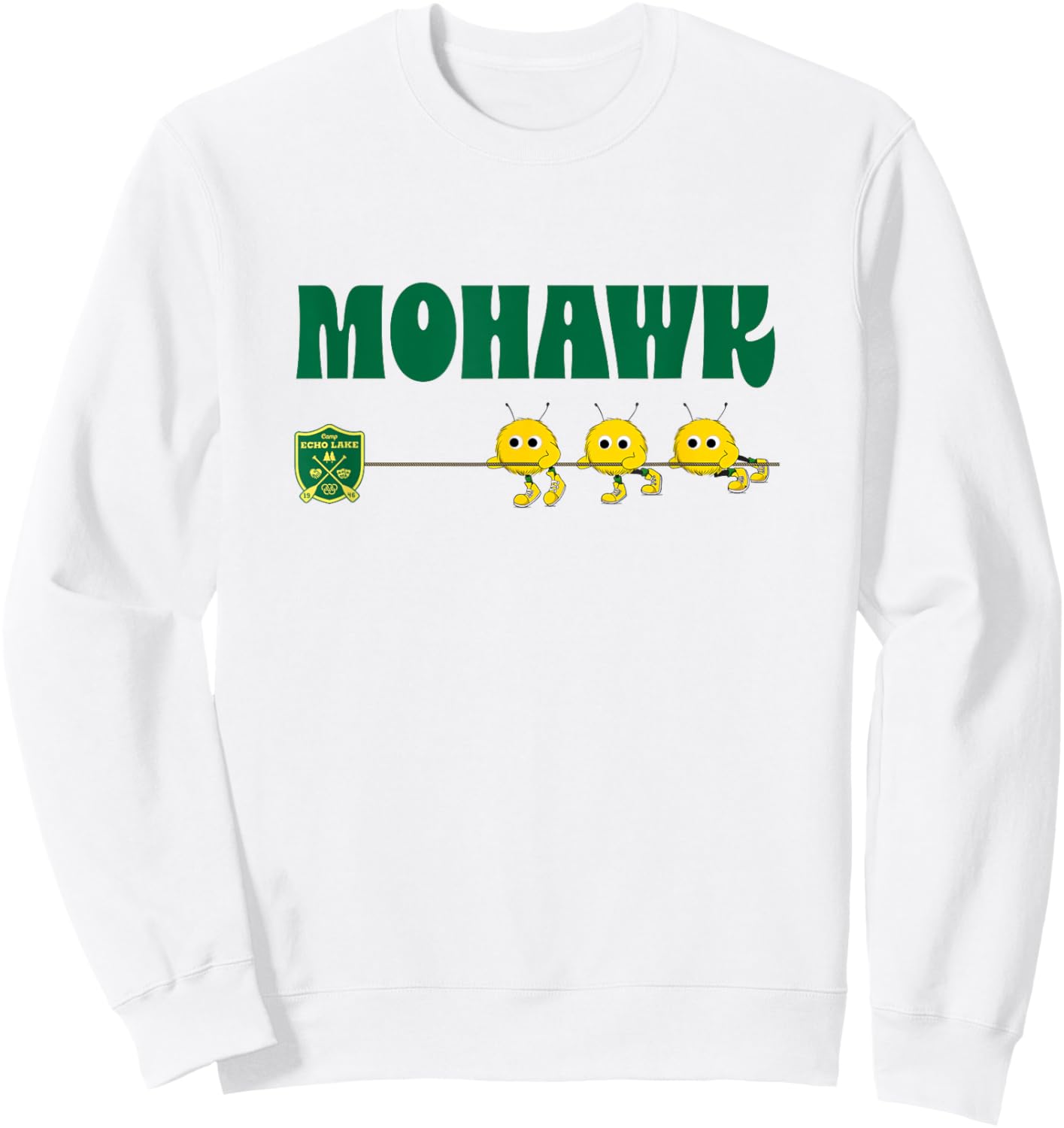 CEL Mohawk Tug Sweatshirt - Sweatshirt | White