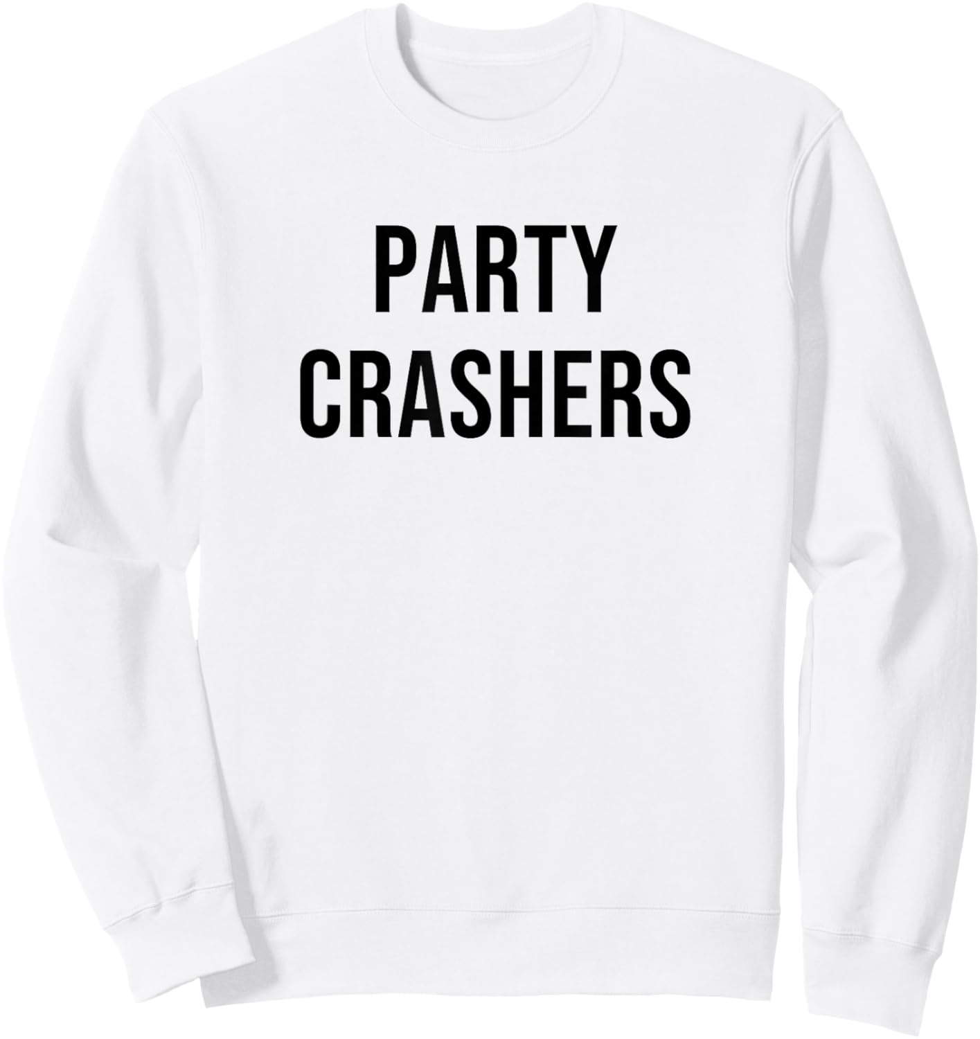 Party Crashers Sweatshirt - Sweatshirt | White