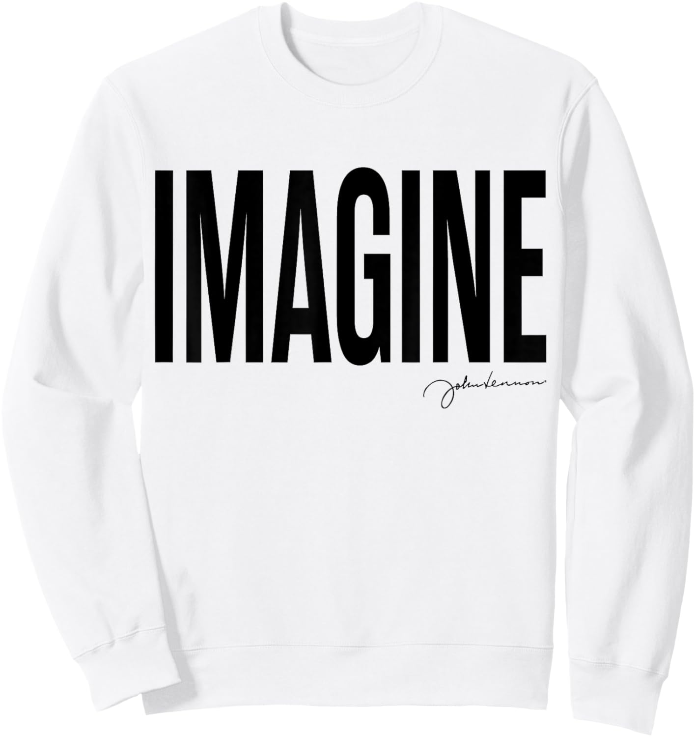 John Lennon - Just Imagine Sweatshirt - Sweatshirt | White