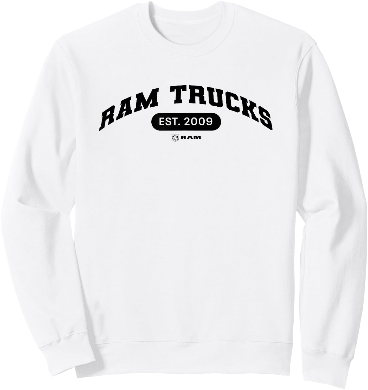 RAM Trucks Collegiate Sweatshirt - Sweatshirt | White
