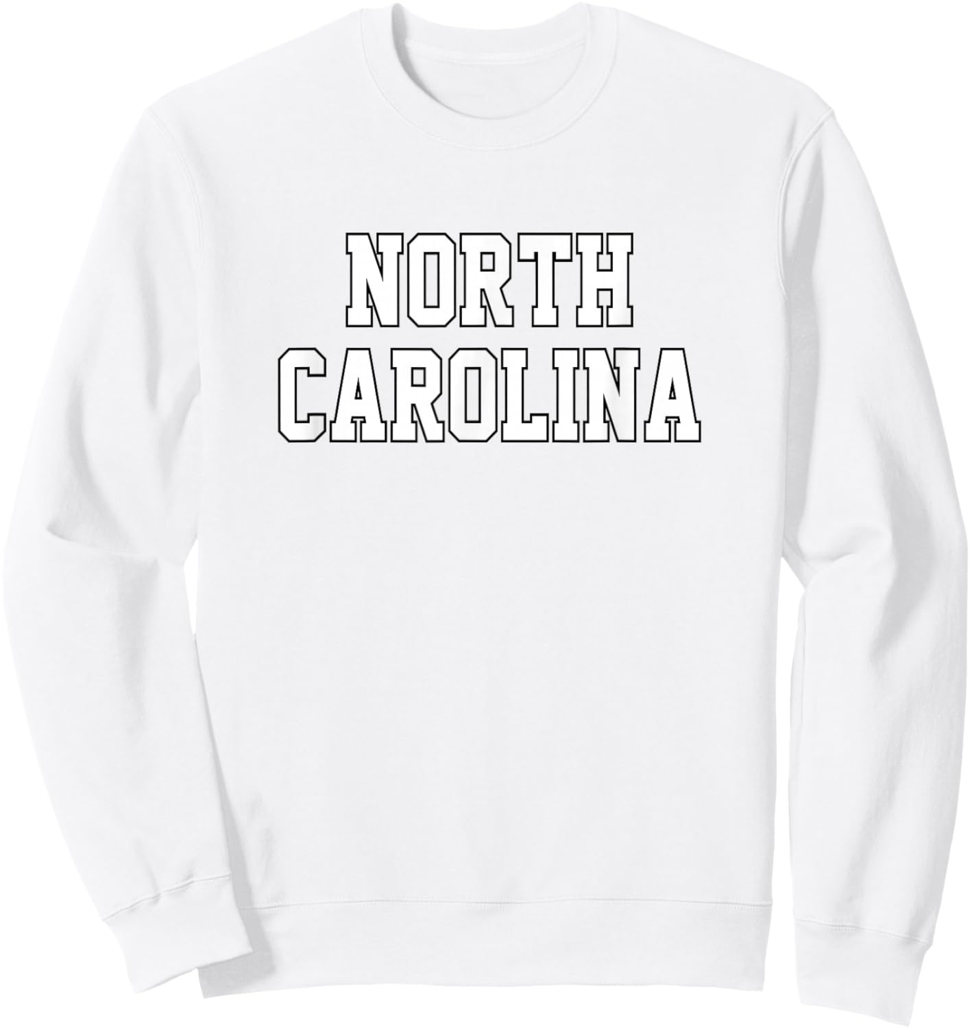 North Carolina Sweatshirt - Sweatshirt | White