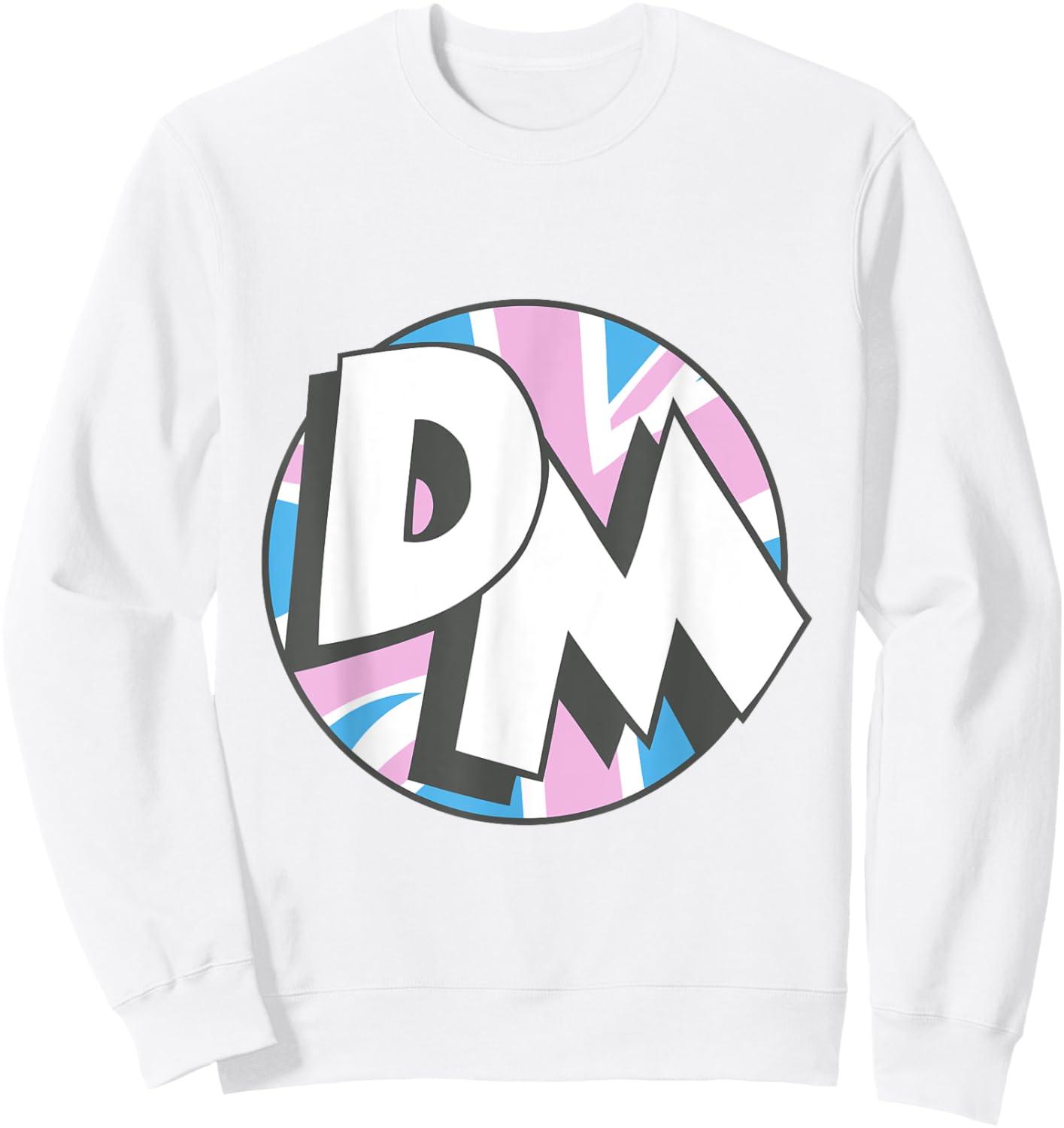 Danger Mouse Initials Union Jack Sweatshirt - Sweatshirt | White
