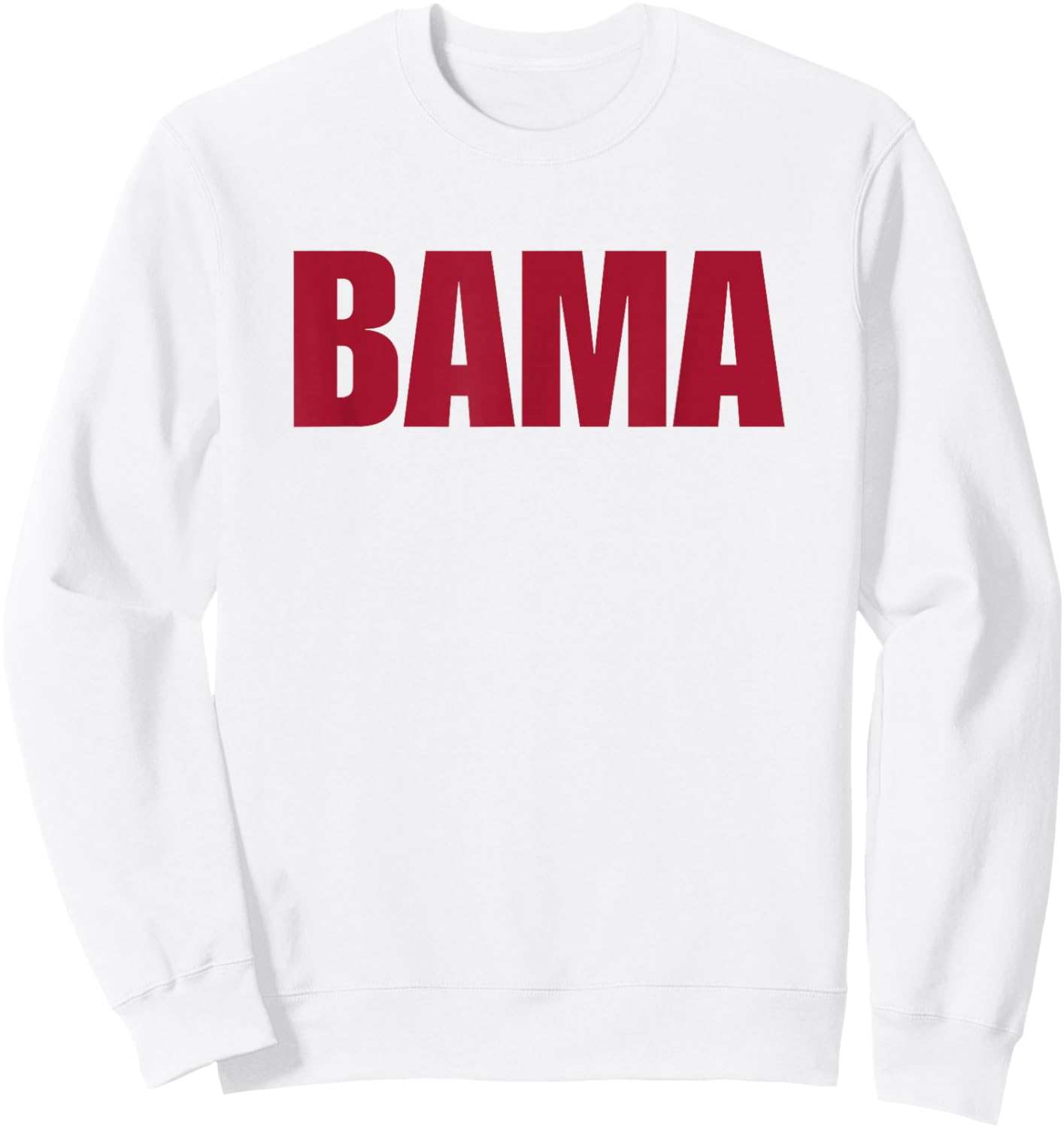 Bama - Alabama Sweatshirt - Sweatshirt | White
