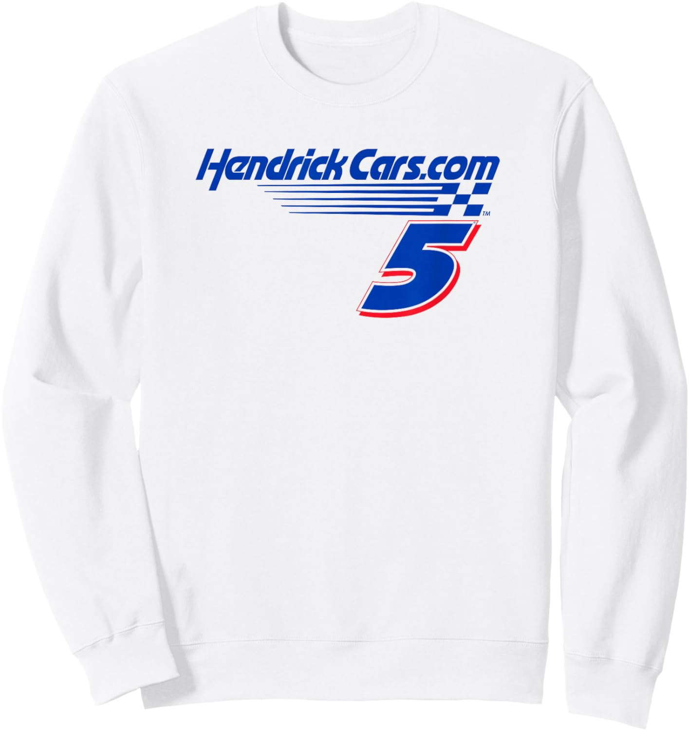 Hendrick Motorsports Kyle Larson 5 Officially Licensed White Sweatshirt - Sweatshirt | White