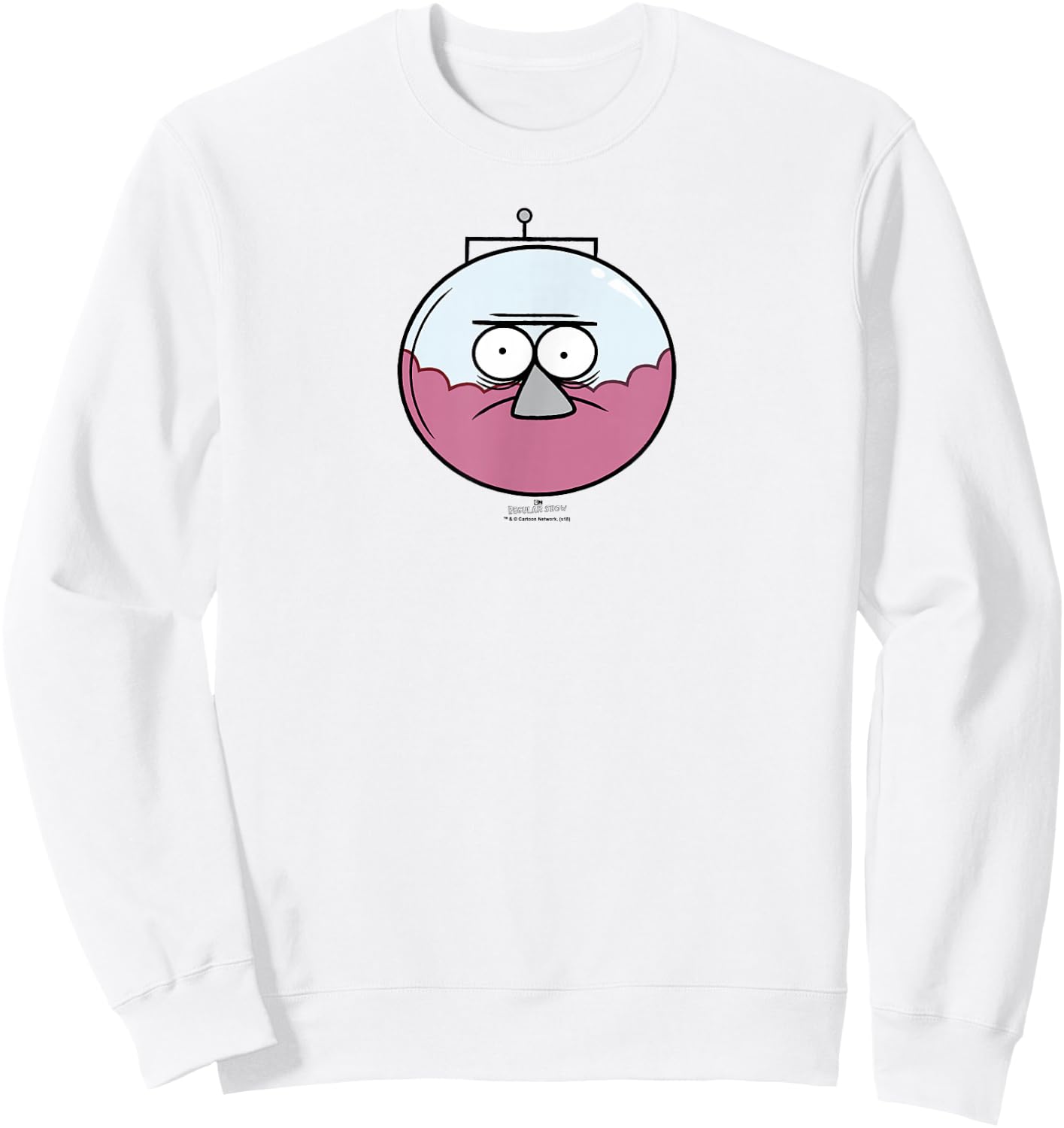 Regular Show Benson Sweatshirt - Sweatshirt | White