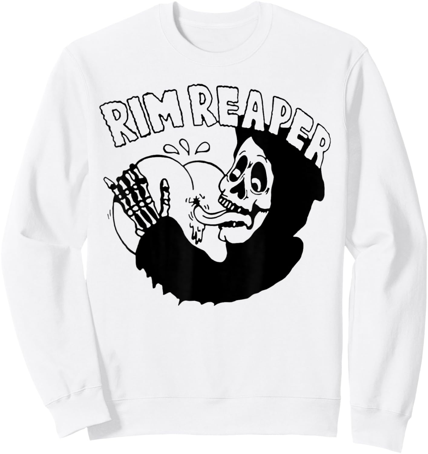 Rim Reaper Sweatshirt - Sweatshirt | White