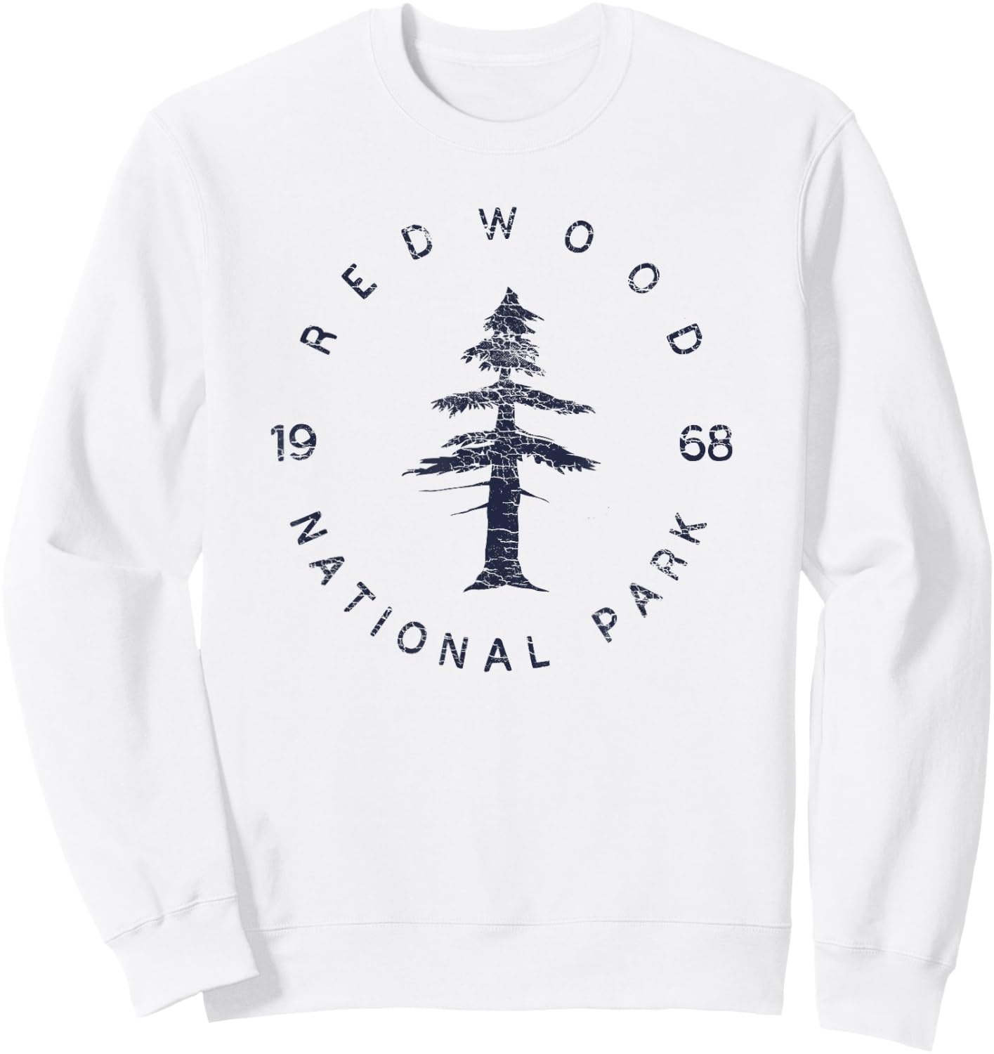 Redwood National Park Shirt Redwood Forest US Parks Sweatshirt - Sweatshirt | White