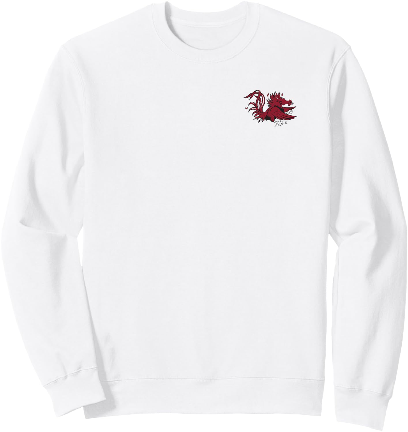 South Carolina Gamecocks Icon Front/Back White Sweatshirt - Sweatshirt | White