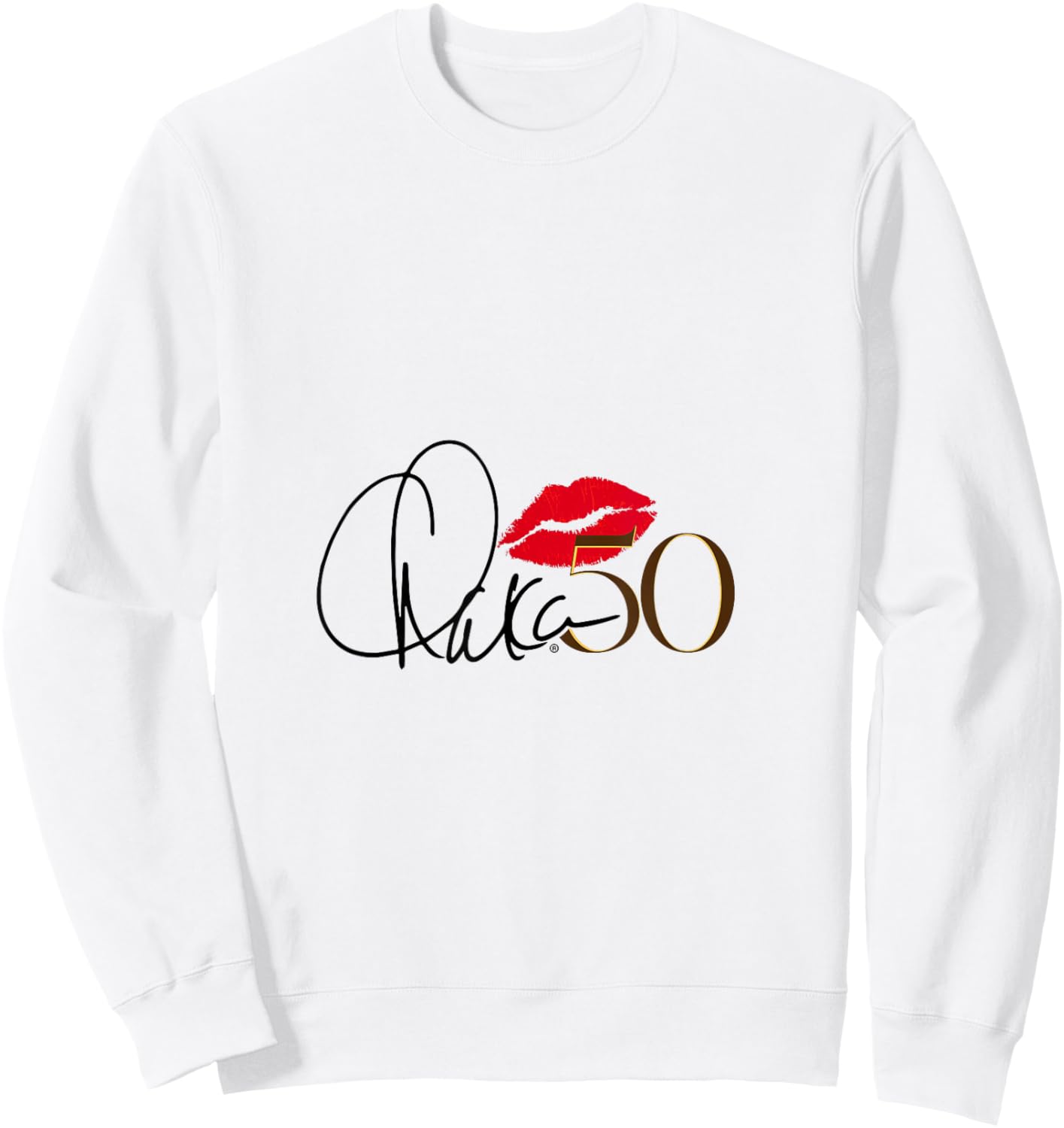 Chaka Khan - 50 Logo Sweatshirt - Sweatshirt | White