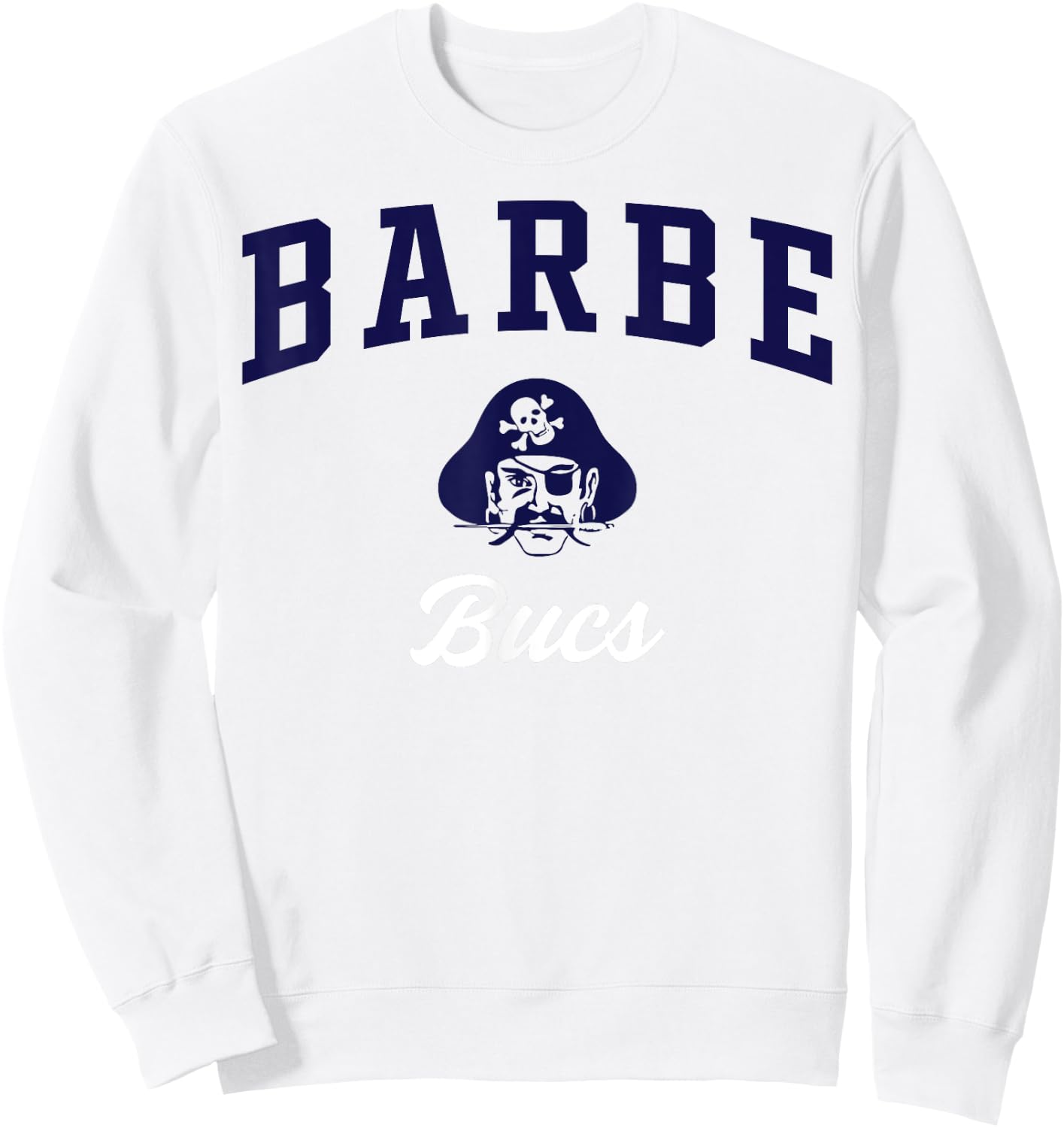 Barbe High School Bucs C3 Sweatshirt - Sweatshirt | White