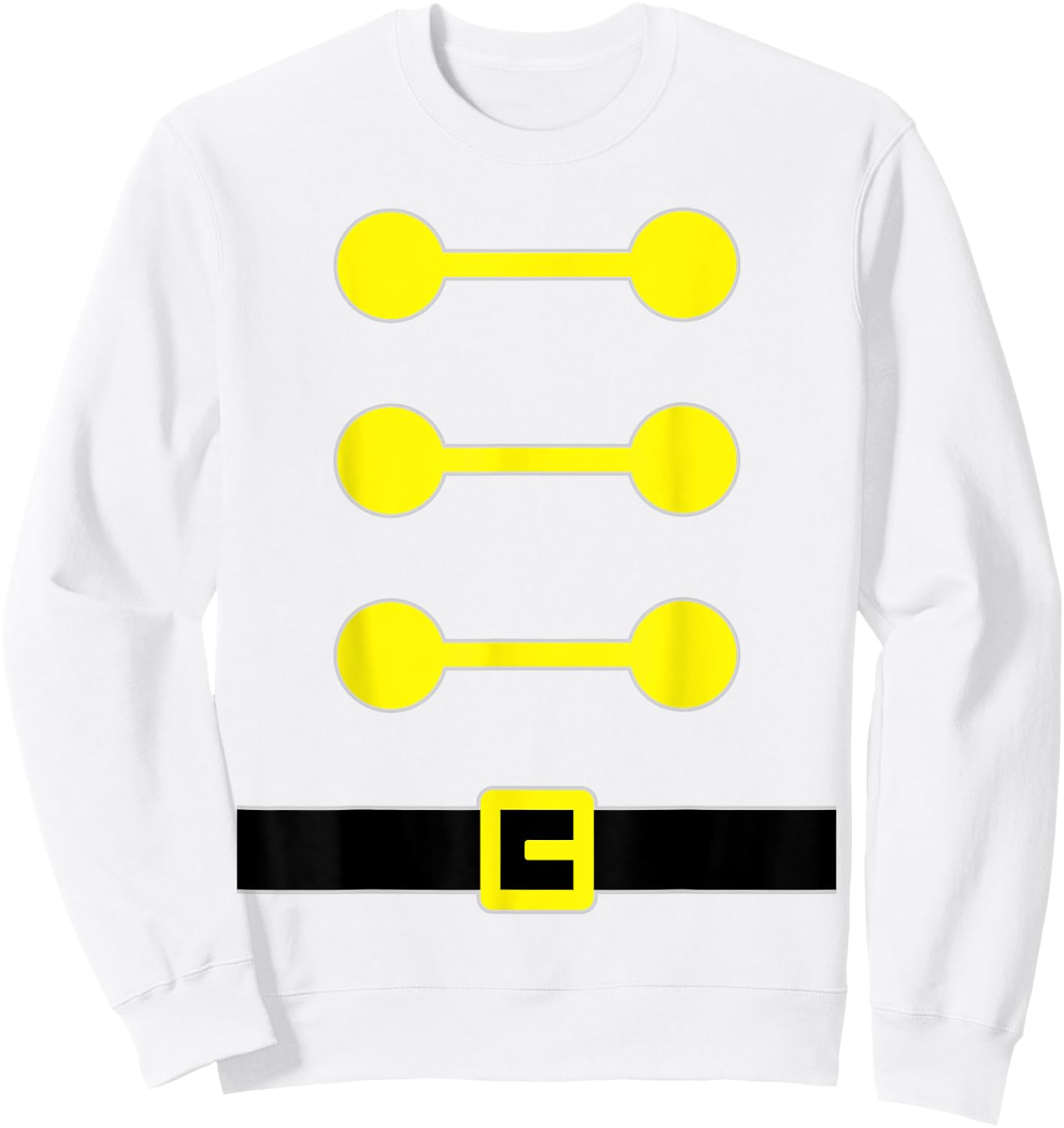 Toy Soldier Nutcracker uniform costume Adult Kids Men Women Sweatshirt - Sweatshirt | White