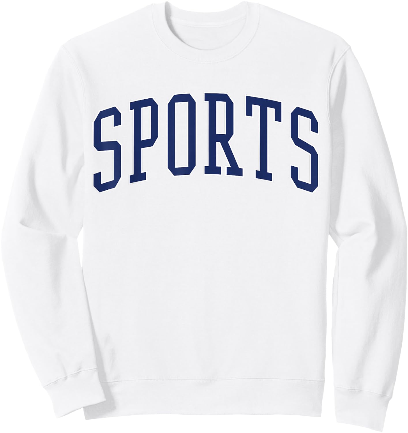 Funny Sports Sarcastic Football Sweatshirt - Sweatshirt | White