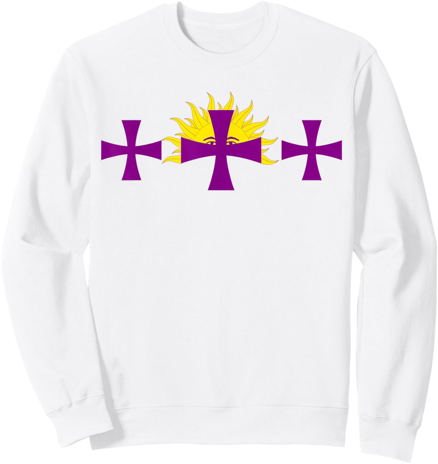 Flagge der spanischen Volksgemeinschaft Sweatshirt - Sweatshirt | White