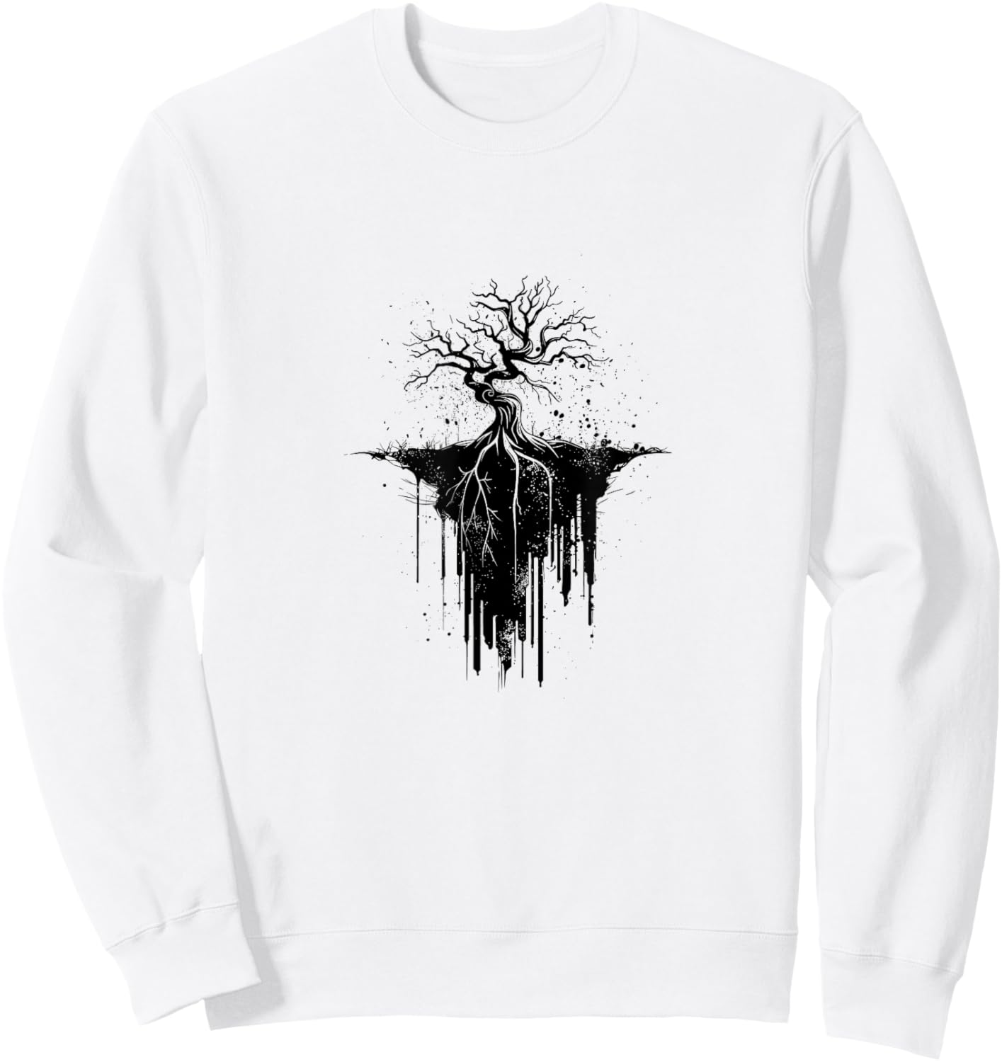 Tree of Life Tree Nature Design Forest Jungle Sweatshirt - Sweatshirt | White