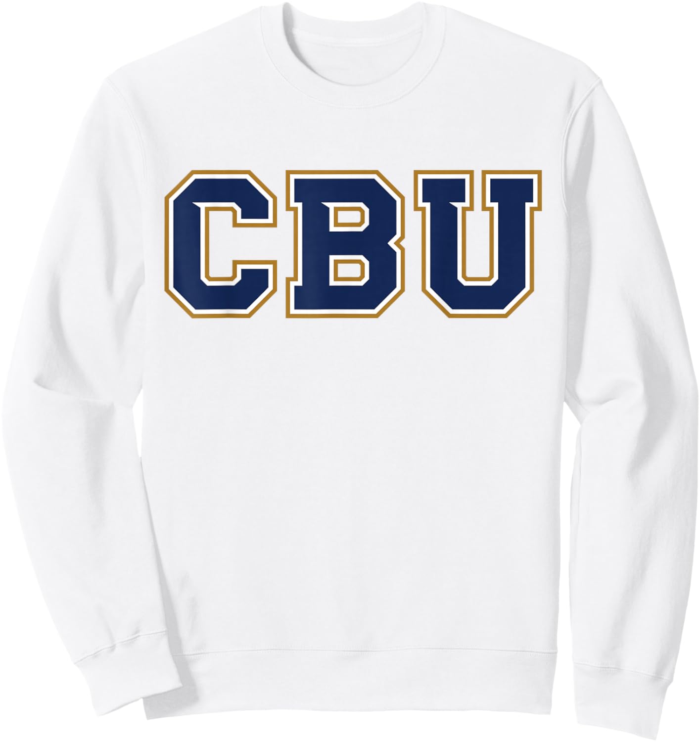 Cal Baptist Lancers | Official NCAA Merch | NCAFCBU01 Sweatshirt - Sweatshirt | White