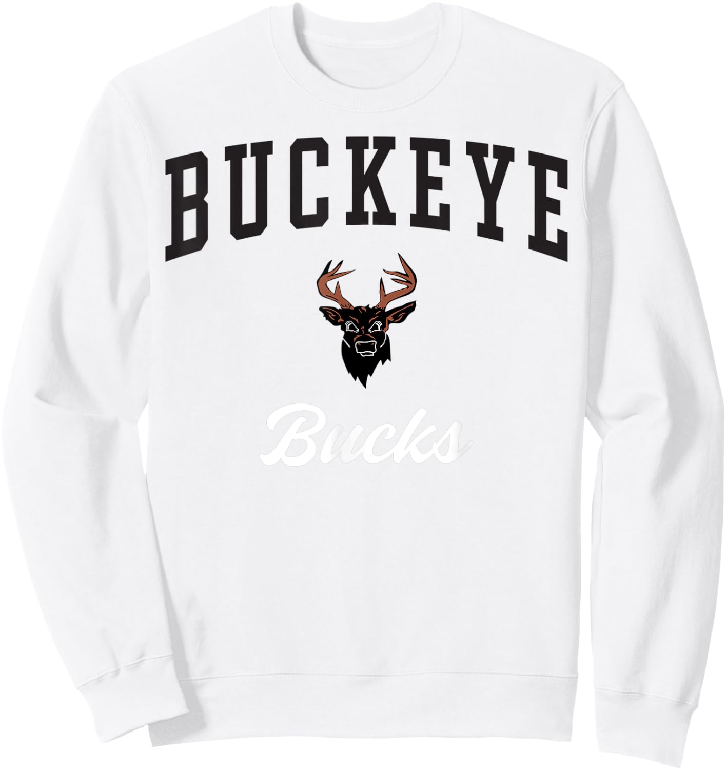 Buckeye High School Bucks C3 Sweatshirt - Sweatshirt | White