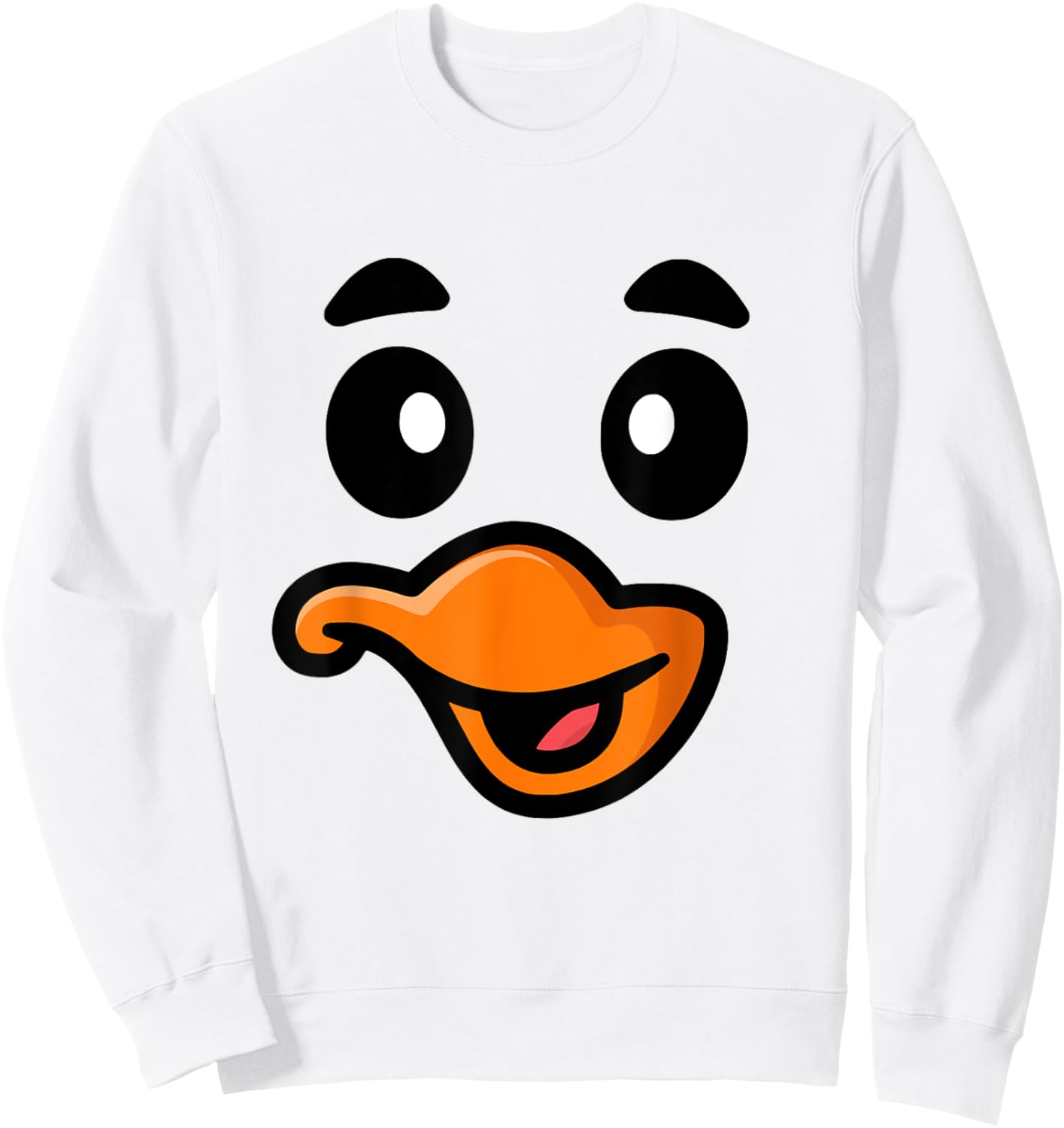Duck animal costume duck Sweatshirt - Sweatshirt | White