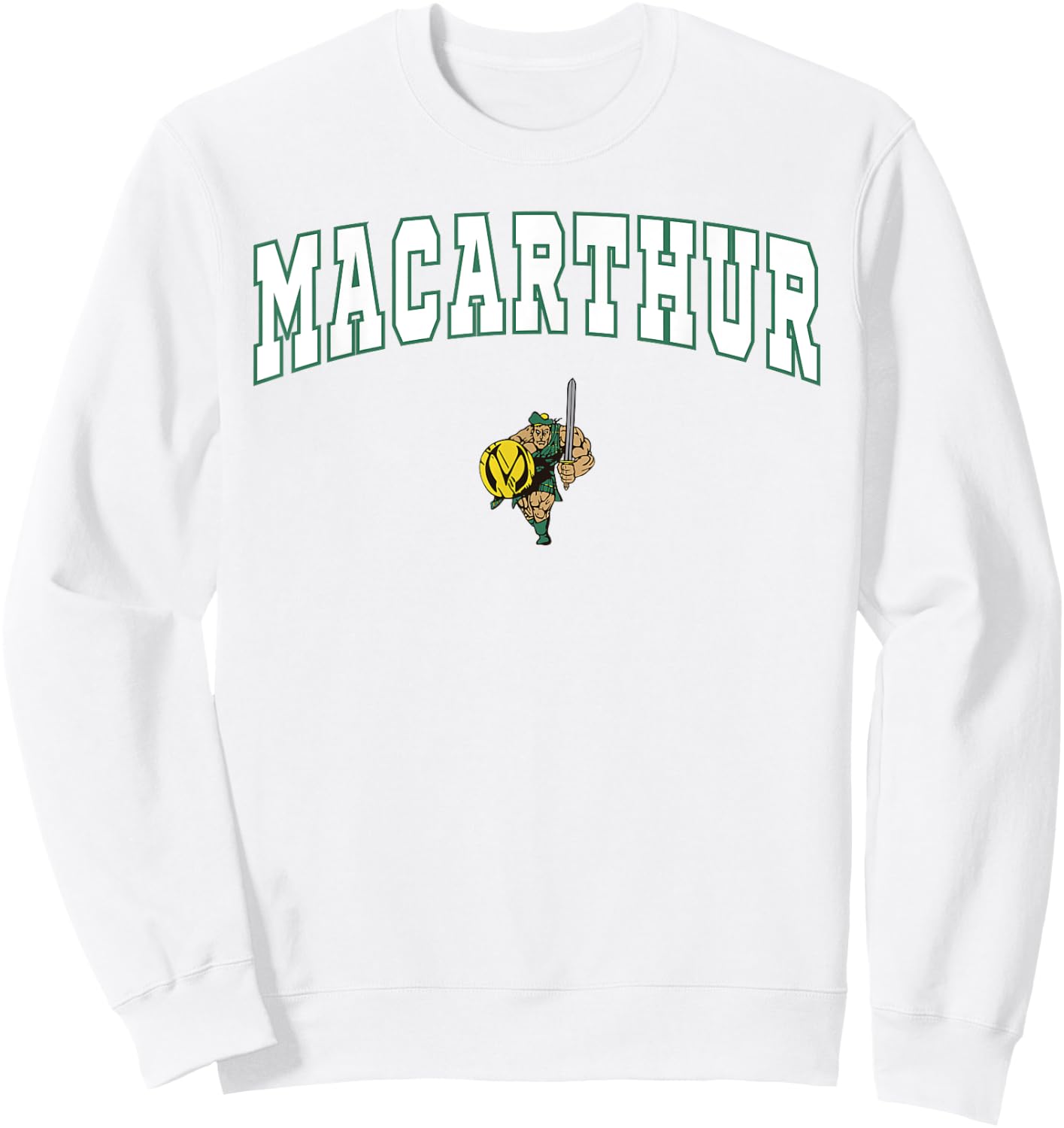MacArthur High School Highlanders Sweatshirt - Sweatshirt | White