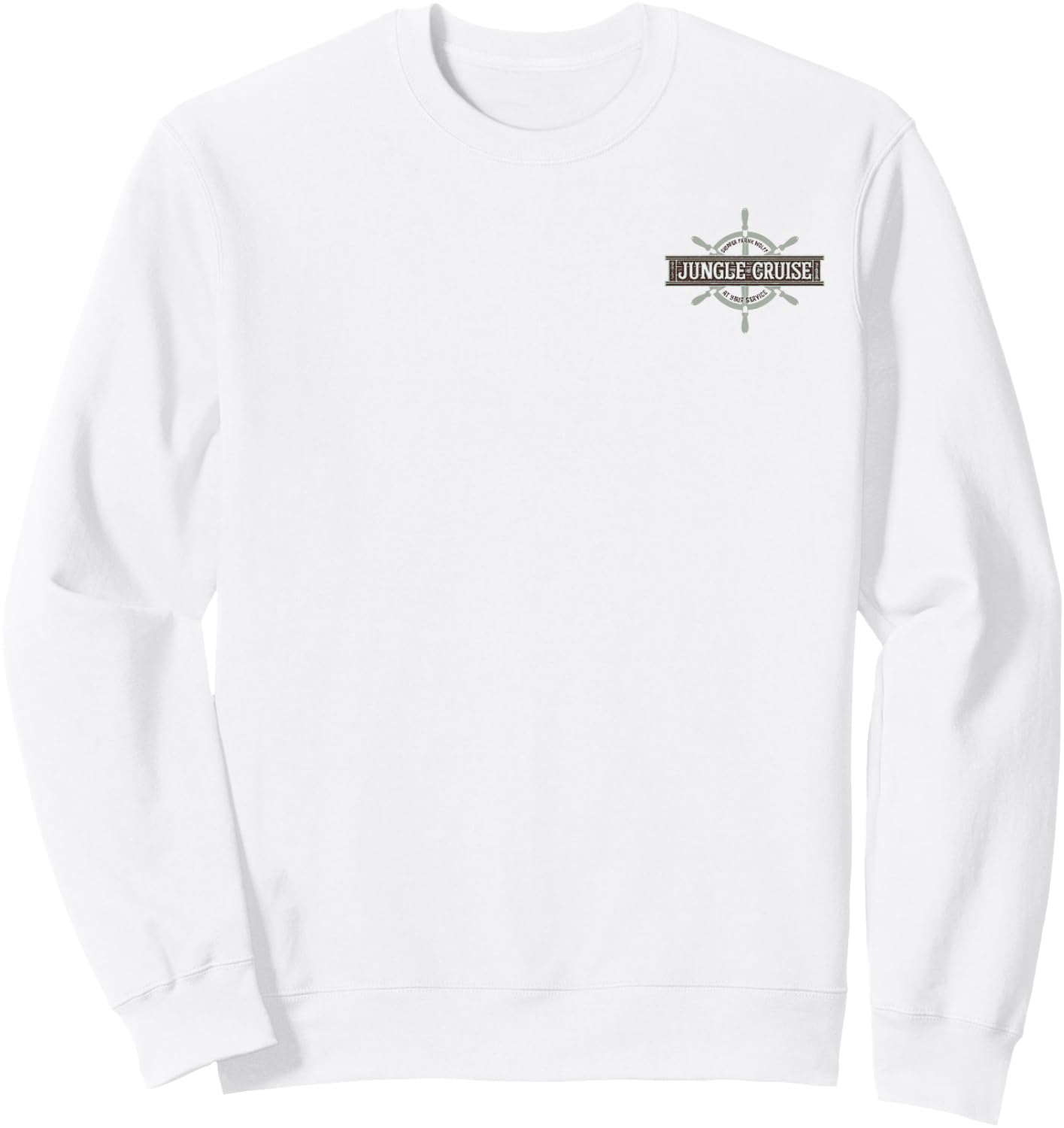 Disney Jungle Cruise Your Dreamboat Has Arrived Front & Back Sweatshirt - Sweatshirt | White