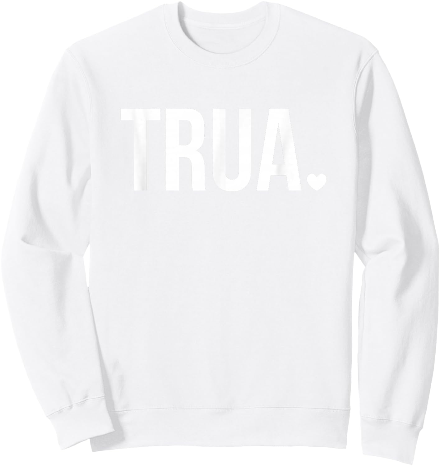 Trua House Shirt Sweatshirt - Sweatshirt | White