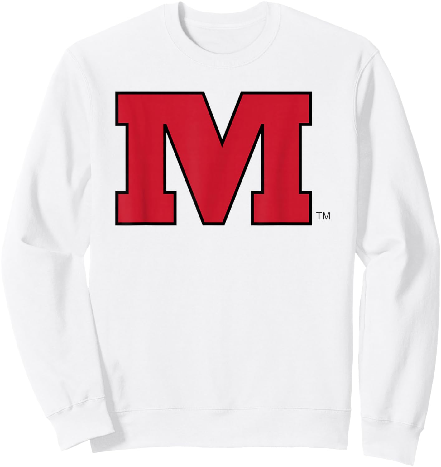 Monmouth College Fighting Scots Icon Officially Licensed Sweatshirt - Sweatshirt | White