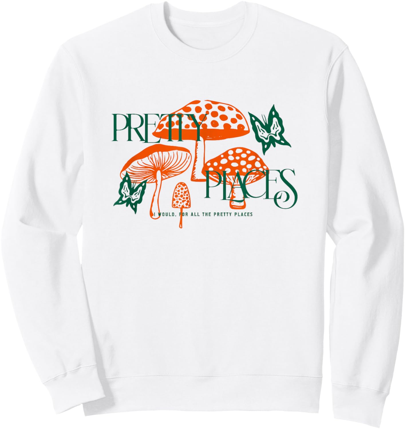Aly & AJ "Pretty Places" Sweatshirt - Sweatshirt | White