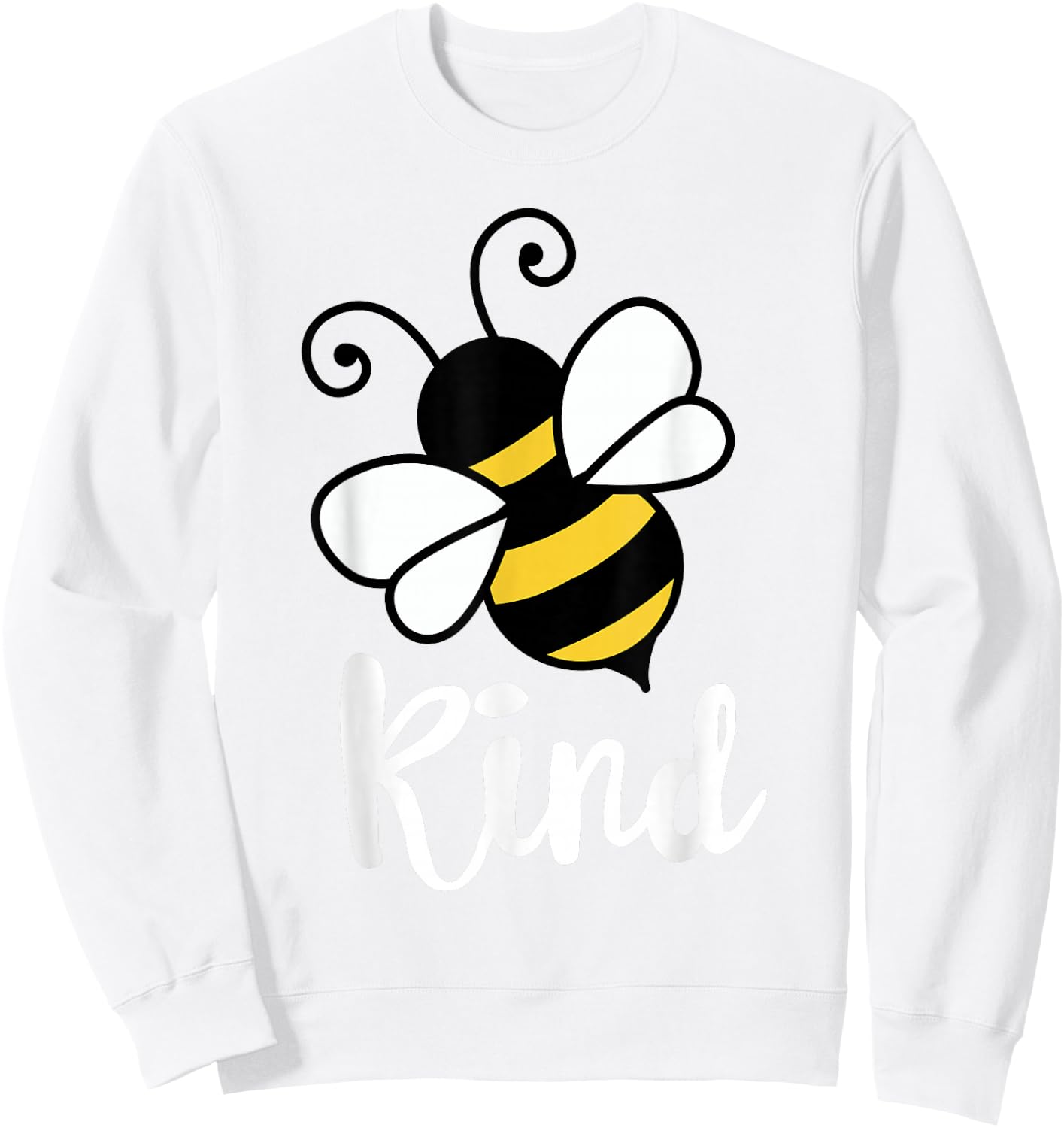 UNITY DAY Orange Anti Bullying, Kindness Bee kind orange Sweatshirt - Sweatshirt | White