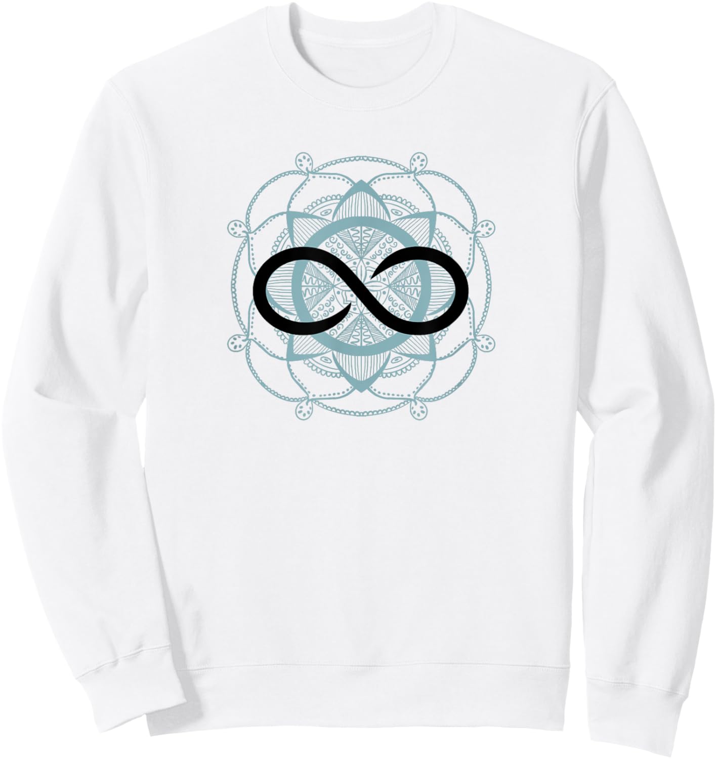 Infinity symbol Sweatshirt - Sweatshirt | White